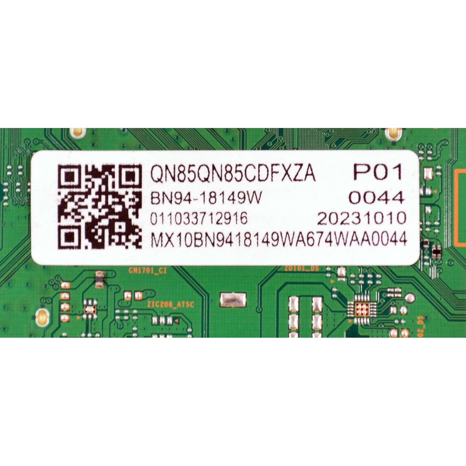 MAIN ORIGINAL PARA TV SAMSUNG / NUMERO DE PARTE BN94-18149W / BN41-03133B / BN41-03133 / BN97-20717W / BN9418149W / BN96-56609B / BN95-09244A /PANEL CY-TC085FMHV4H / BOARD ST8461D03-3 V2.1 / ST8461D02-2-XM-1 / ST8461D02-2-XR-1 / MODELO QN85QN85CDFXZA CA01 - Imagen 6