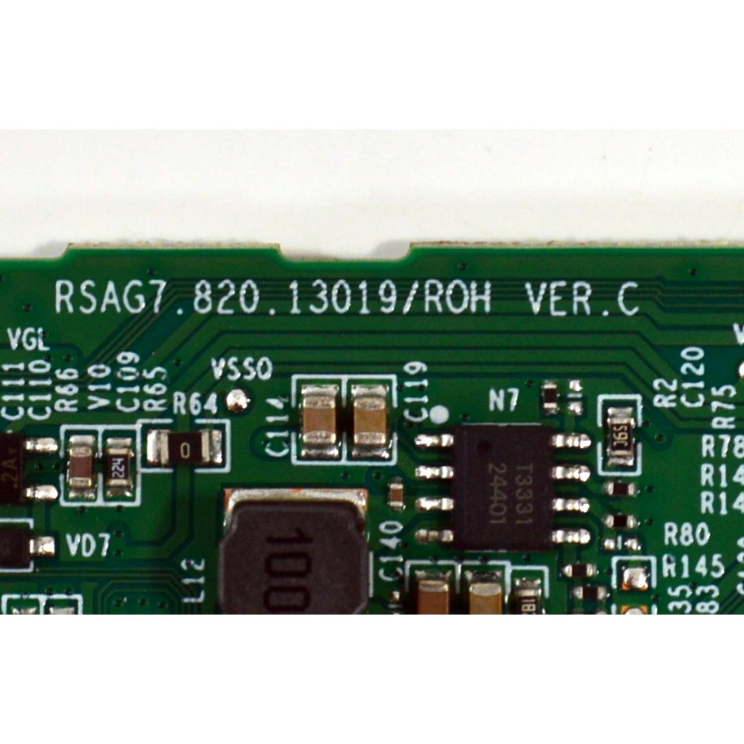 T-CON ORIGINAL PARA TV HISENSE / NUMERO DE PARTE 416222 / RSAG7.820.13019/ROH / 411428 / TCTG247841F0 / RSAG7.820.13019/ROH VER.C / PANEL HD850H1U51-TAL6B1\ROH / DISPLAY T850QVN03.4 / MODELO 85R6030N - Imagen 2