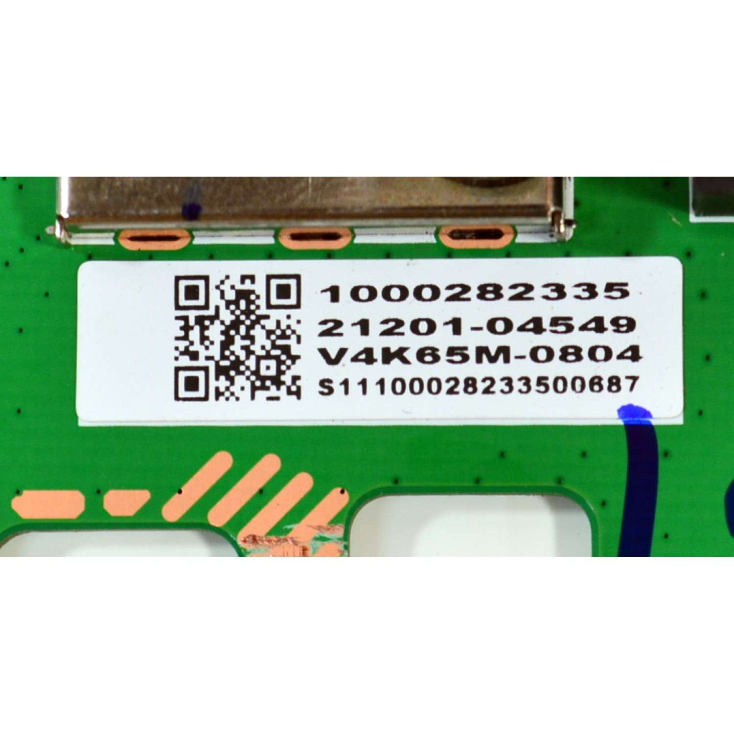 MAIN ORIGINAL PARA TV VIZIO 4K UHD HDR SMARTCAST / NUMERO DE PARTE 21201-04549 / MB-MT5586-A / 1000282335 / S11100028233200687 / PANEL BOEI650WQ1 / DISPLAY HV650QUB-F72 REV.1.0 / MODELO V4K65M-0804 / V4K65M-0804 LBSFT5HA - Imagen 2