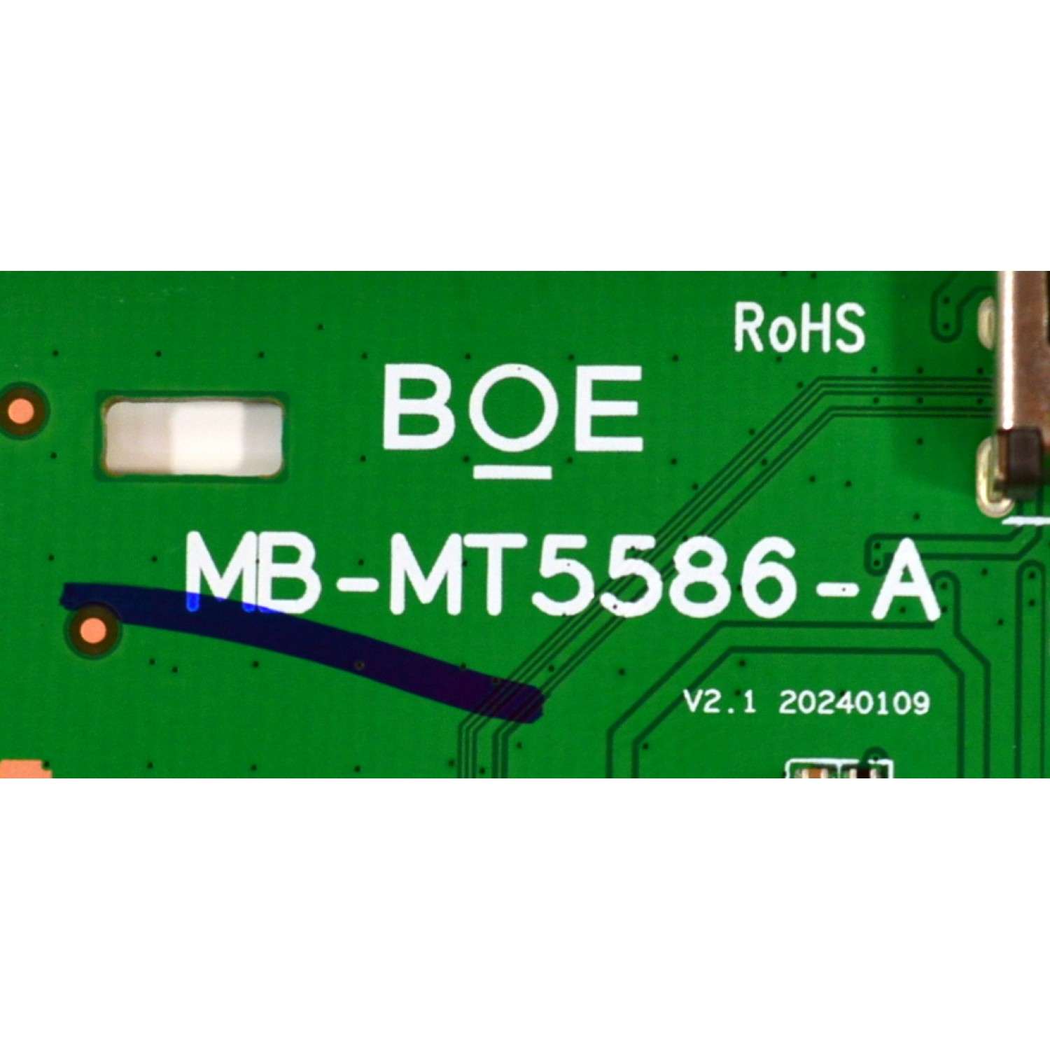 MAIN ORIGINAL PARA TV VIZIO 4K UHD HDR SMARTCAST / NUMERO DE PARTE 21201-04549 / MB-MT5586-A / 1000282335 / S11100028233200687 / PANEL BOEI650WQ1 / DISPLAY HV650QUB-F72 REV.1.0 / MODELO V4K65M-0804 / V4K65M-0804 LBSFT5HA - Imagen 3
