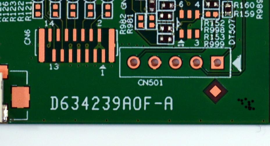 T-CON ORIGINAL PARA TV LG / NUMERO DE PARTE 34291100DM2A / ST9751D01-4-C-1 / D634239A0F-A / 34291100DM2A11 / PANEL LVU980C0DAN / DISPLAY ST9751D01-4 VER.2.2 / MODELO 98UT9000PUA.CUSCKH - Imagen 2