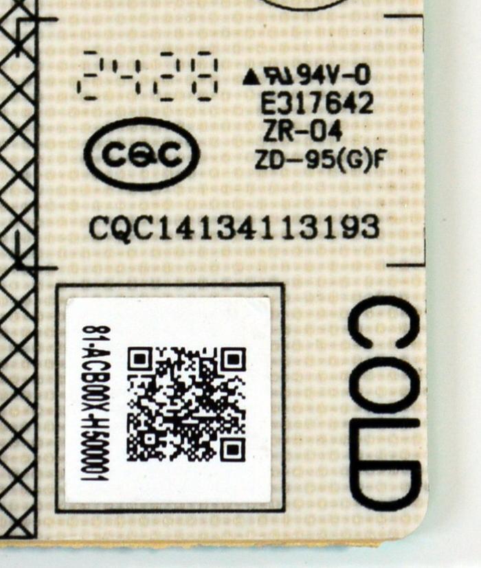 ADAPTADOR A/C ORIGINAL PARA FUENTE LG / NUMERO DE PARTE 81-ACB00X-H500001 / SHD4001F-101H / DLBT130 / CQC14134113193 / PANEL LVU980C0DAN / DISPLAY ST9751D01-4 VER.2.2 / BOARD ST9751D01-1-XLL-1 / ST9751D01-1-XRR-1 / ST9751D01-1-XLR-1 / MODELO 98UT9000PUA - Imagen 2