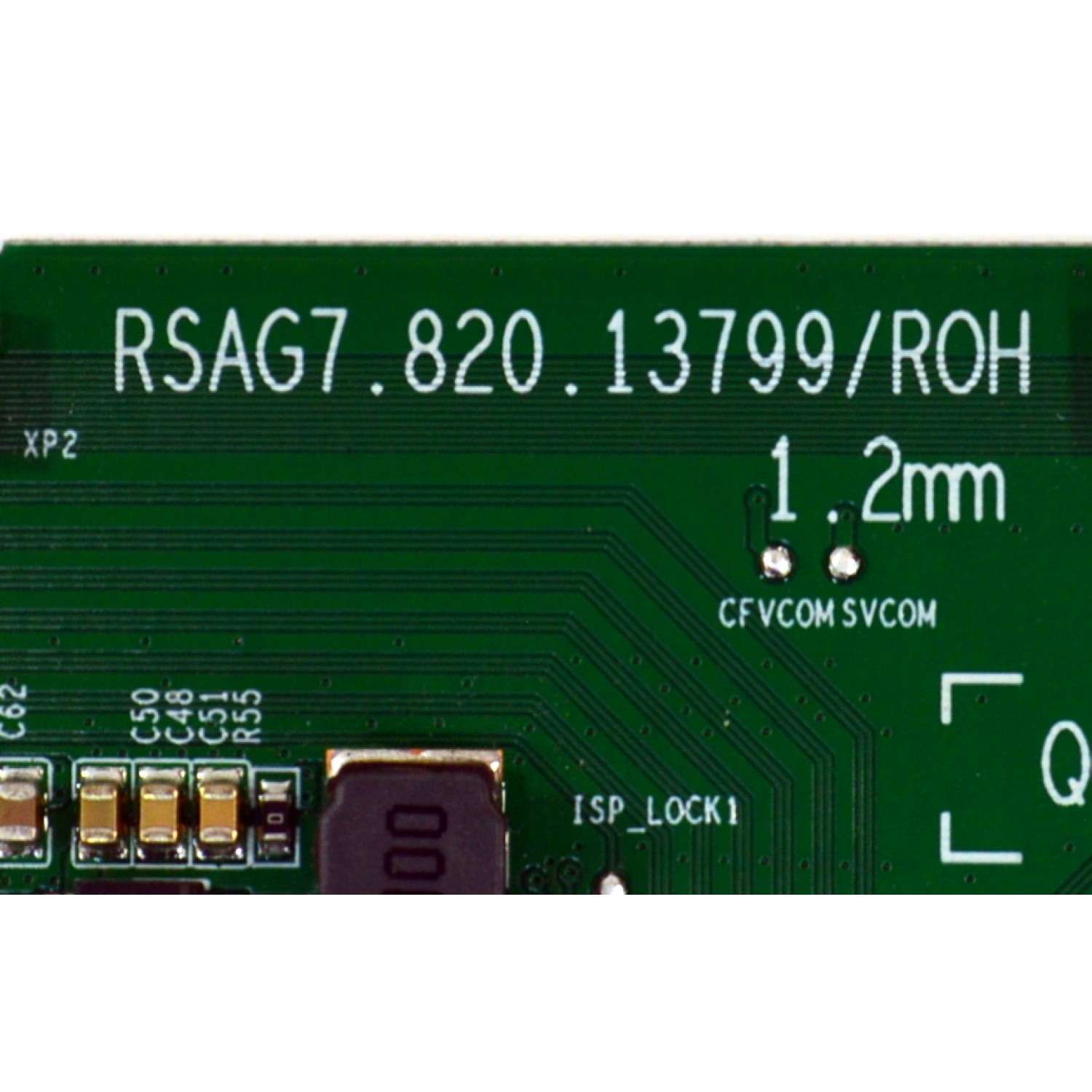 T-CON ORIGINAL PARA TV HISENSE / NUMERO DE PARTE 354668 / RSAG7.820.13799/ROH / TCTG247J73ND / PANEL JHD550H1U62-T0LA / DISPLAY PT550GT08-1 VER.1.0 /  BOARD PT550GT08-1-XL-1 / PT550GT08-1-XR-1 / MODELO 55R6030N - Imagen 3