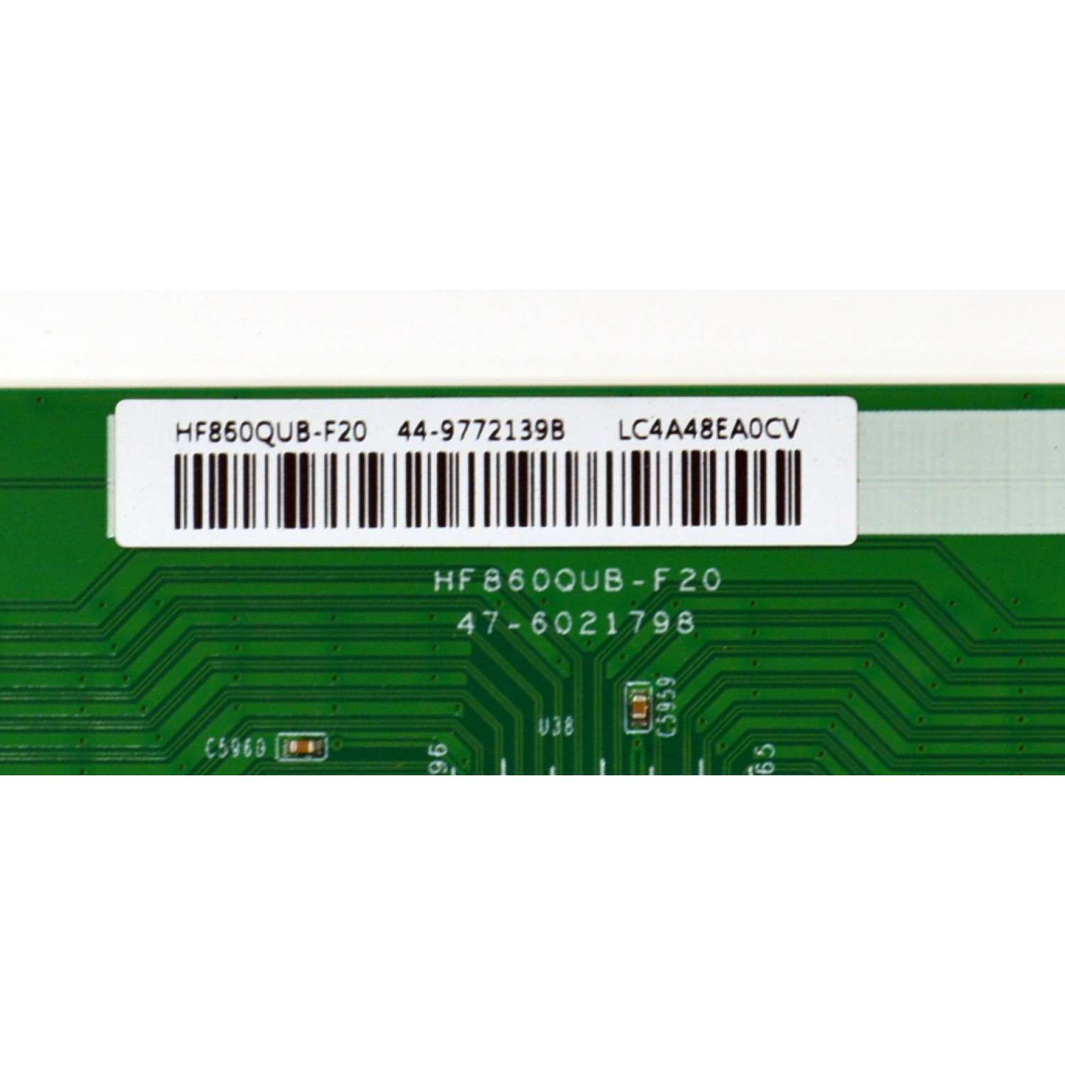 T-CON ORIGINAL PARA TV VIZIO / NUMERO DE PARTE 44-9772139B / HF860QUB-F20 / 47-6021798 / 7S001029 / 100393499E0499D / LC4A48A0CV / PANEL BOEI860WQ1 / DISPLAY HF860QUB-F20 / MODELO V4K86C-0804 / V4K86C-0804 LBV1U3HA - Imagen 3