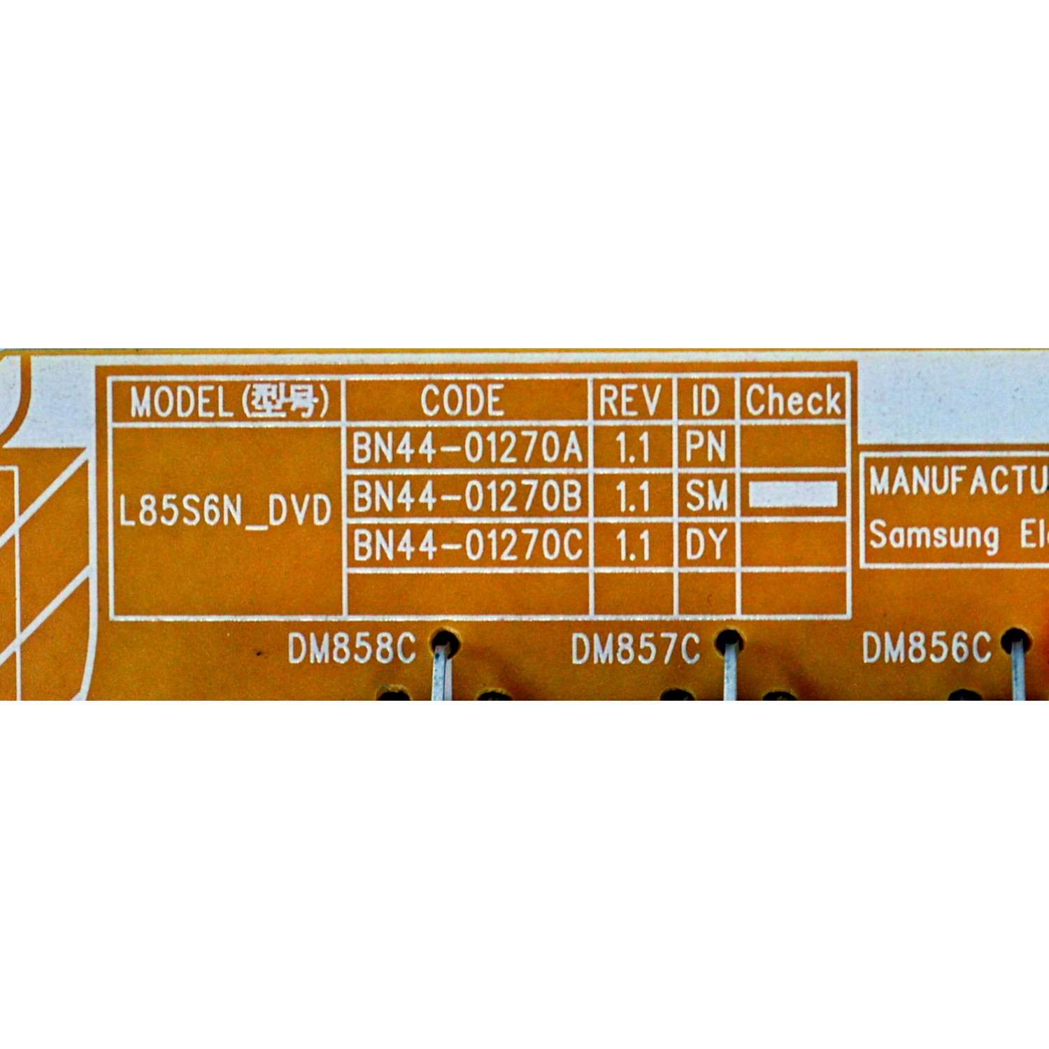 FUENTE DE PODER ORIGINAL PARA TV SAMSUNG / NUMERO DE PARTE BN44-01270B / L85S6N_DVD / BN4401270B / PANEL CY-BD085HGNV2H / DISPLAY V850DJ2-Q01 / BN96-58301A / MODELO UN85DU7200BXZA / UN85DU7200BXZA DB03 / UN85DU7200DXZA - Imagen 2