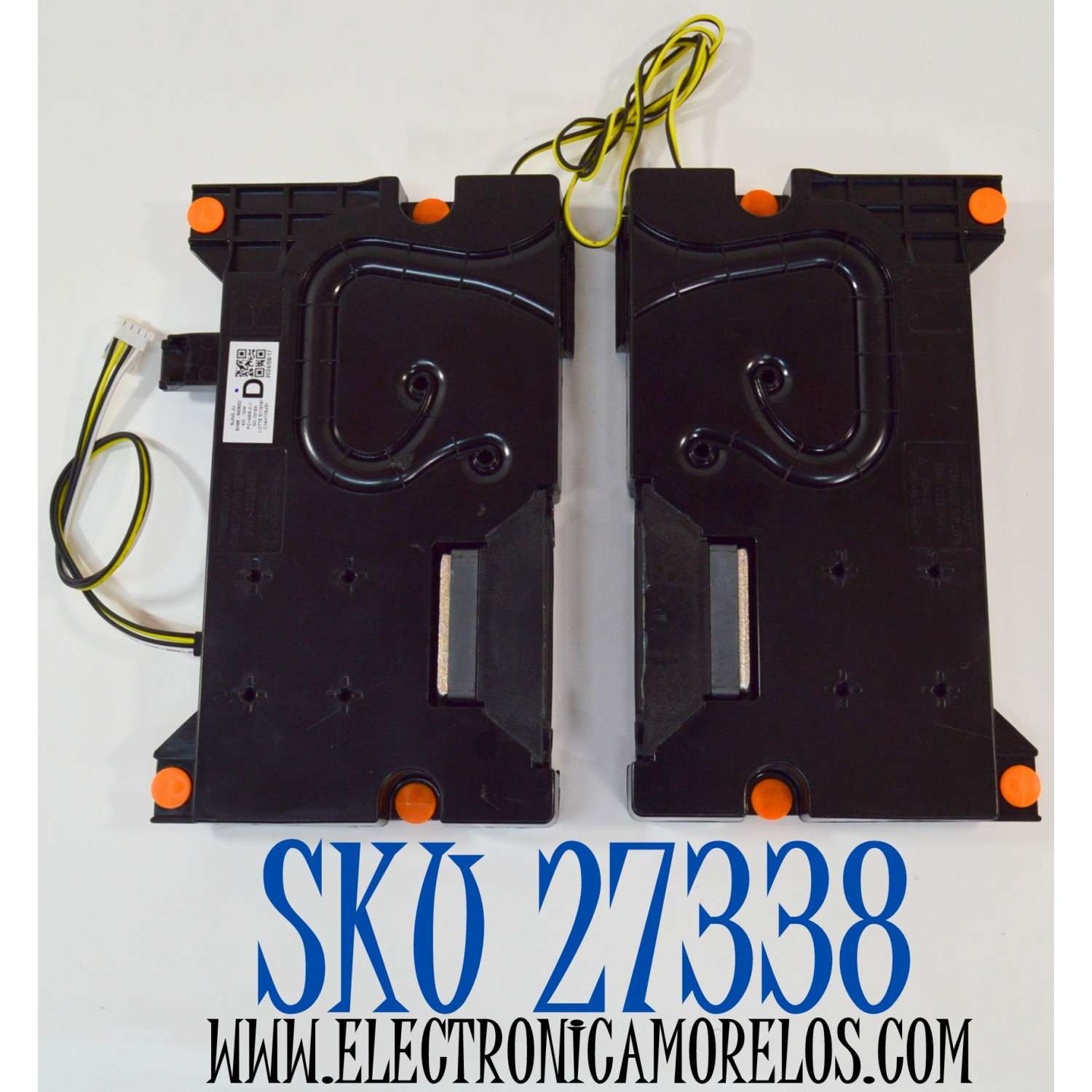 KIT DE BOCINAS ORIGINAL PARA TV SAMSUNG 2 PIEZAS / NUMERO DE PARTE BN96-58392D / BN63-21116X001 / BN63-21115X001 / BN63-21114X001 / BN63-21113X001 / 65DU7000 / 6Ω / 10W / C14H17SV31 / MODELO UN85DU7200BXZA / UN85DU7200BXZA DB03