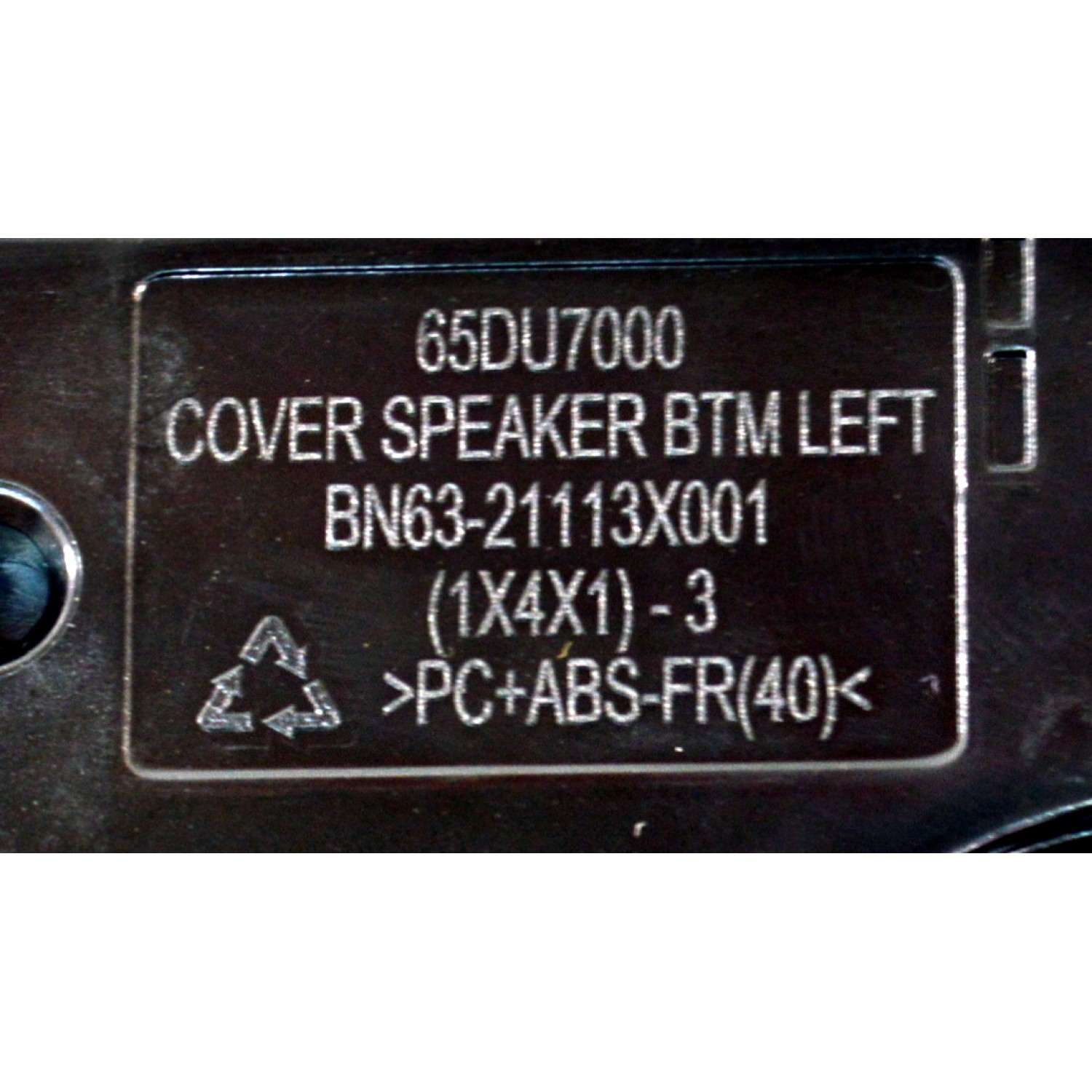 KIT DE BOCINAS ORIGINAL PARA TV SAMSUNG 2 PIEZAS / NUMERO DE PARTE BN96-58392D / BN63-21116X001 / BN63-21115X001 / BN63-21114X001 / BN63-21113X001 / 65DU7000 / 6Ω / 10W / C14H17SV31 / MODELO UN85DU7200BXZA / UN85DU7200BXZA DB03 - Imagen 3