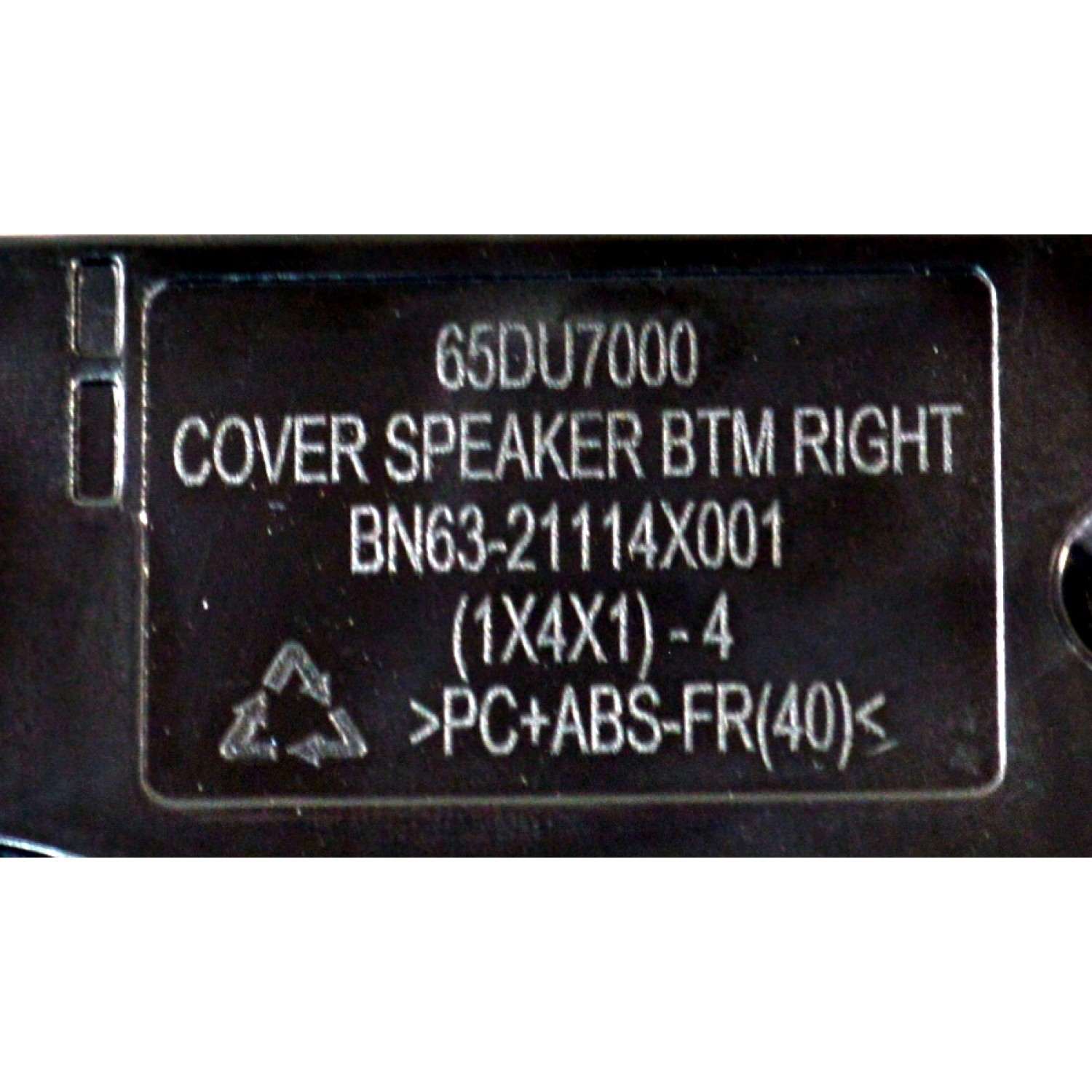 KIT DE BOCINAS ORIGINAL PARA TV SAMSUNG 2 PIEZAS / NUMERO DE PARTE BN96-58392D / BN63-21116X001 / BN63-21115X001 / BN63-21114X001 / BN63-21113X001 / 65DU7000 / 6Ω / 10W / C14H17SV31 / MODELO UN85DU7200BXZA / UN85DU7200BXZA DB03 - Imagen 2