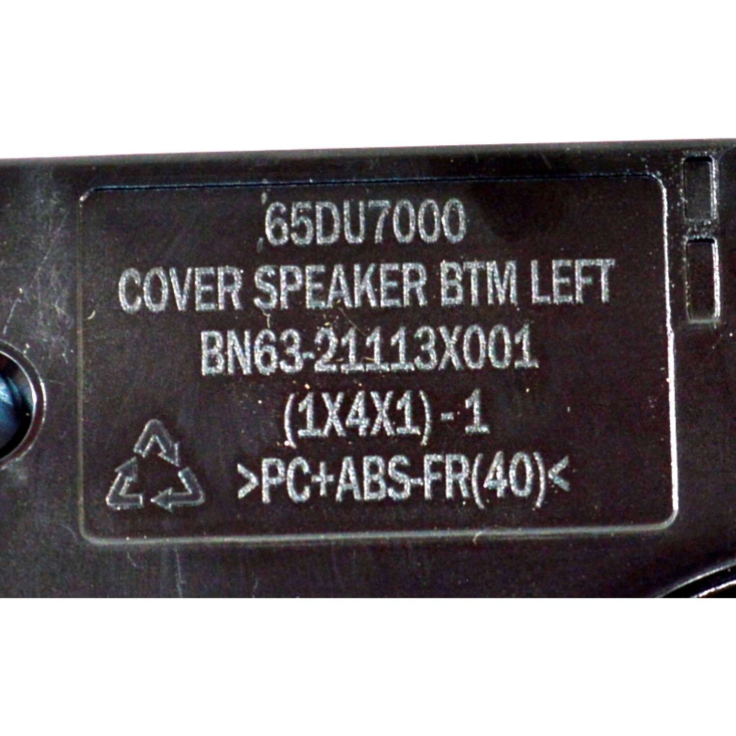 KIT DE BOCINAS ORIGINAL PARA TV SAMSUNG 2 PIEZAS / NUMERO DE PARTE BN96-58392A / BN63-21116X001 / BN63-21115X001 / BN63-21114X001 / BN63-21113X001 / 65DU7000 / 6Ω / 10W / C14G04SV31 / MODELO UN65DU7200BXZA / UN65DU7200BXZA UG06 - Imagen 4