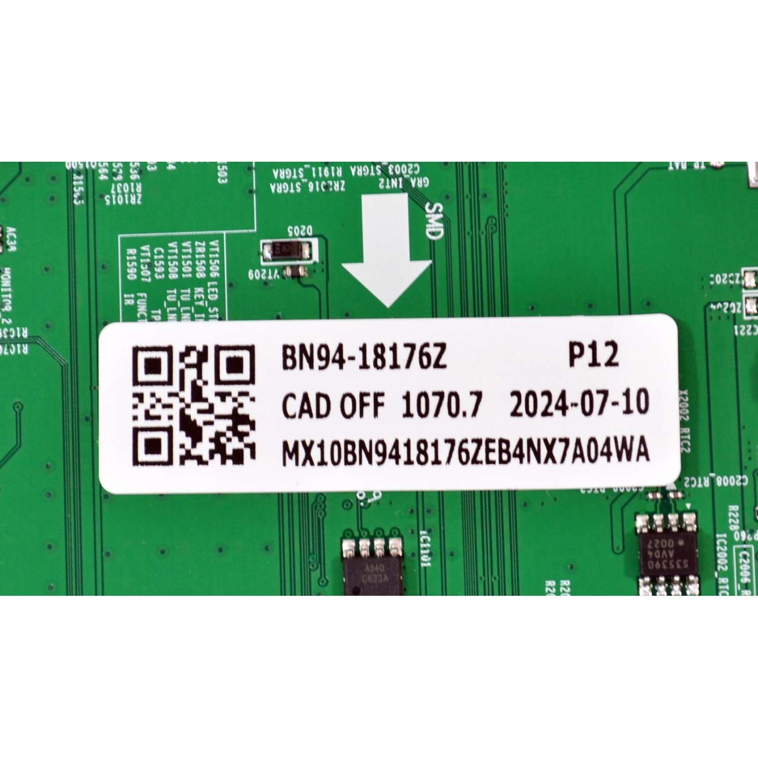 MAIN ORIGINAL PARA TV SAMSUNG 4K UHD HDR / NUMERO DE PARTE BN94-18176Z / BN41-03158A / BN97-20769A / BN96-57321C / BN96-52592A / PANEL CY-NC085HGHV2H / DISPLAY ST8461D01-2 V2.1 / BOARD ST8461D01-1-XL-3 / ST8461D01-1-XR-3 / MODELO UN85DU7200BXZA XC02 - Imagen 6