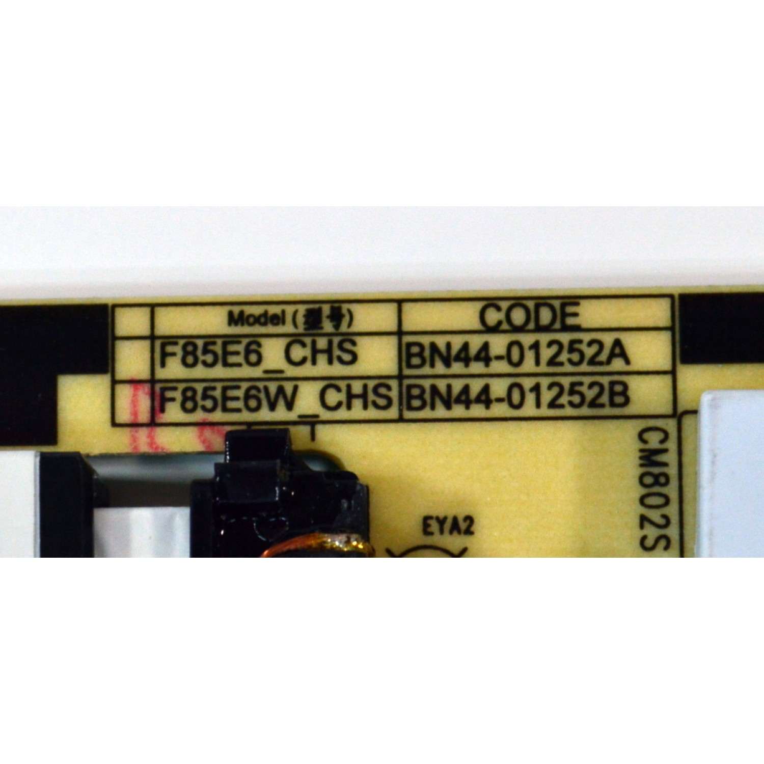 FUENTE DE PODER ORIGINAL PARA TV SAMSUNG / NUMERO DE PARTE BN44-01252A / F85E6_CHS / BN4401252A / PANEL CY-NC085HGHV2H / DISPLAY ST8461D01-2 V2.1 / BOARD ST8461D01-1-XL-3 / ST8461D01-1-XM-3 / ST8461D01-1-XR-3 / MODELO UN85DU7200BXZA / UN85DU7200BXZA XC02 - Imagen 3