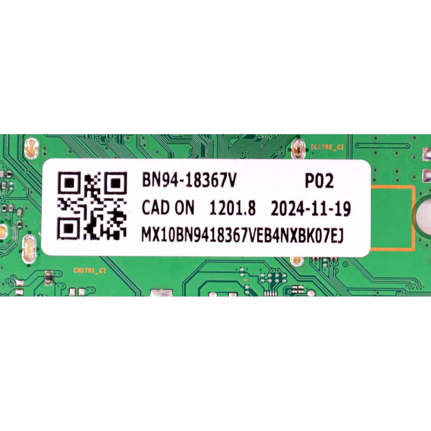 MAIN ORIGINAL PARA TV SAMSUNG NEO QLED 4K UHD HDR SMART TV  / NUMERO DE PARTE BN94-18367V / BN41-03215A / BN41-03215 / K058C-H02A / BN9418367V / PANEL CY-TD085FMAV2H / DISPLAY T850QVN04.3 / BN96-58275A / MODELO QN85QN85DDFXZA / QN85QN85DDFXZA AA01 - Imagen 2