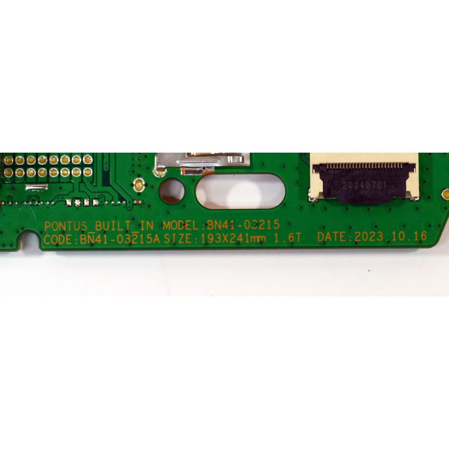 MAIN ORIGINAL PARA TV SAMSUNG NEO QLED 4K UHD HDR SMART TV  / NUMERO DE PARTE BN94-18367V / BN41-03215A / BN41-03215 / K058C-H02A / BN9418367V / PANEL CY-TD085FMAV2H / DISPLAY T850QVN04.3 / BN96-58275A / MODELO QN85QN85DDFXZA / QN85QN85DDFXZA AA01 - Imagen 3