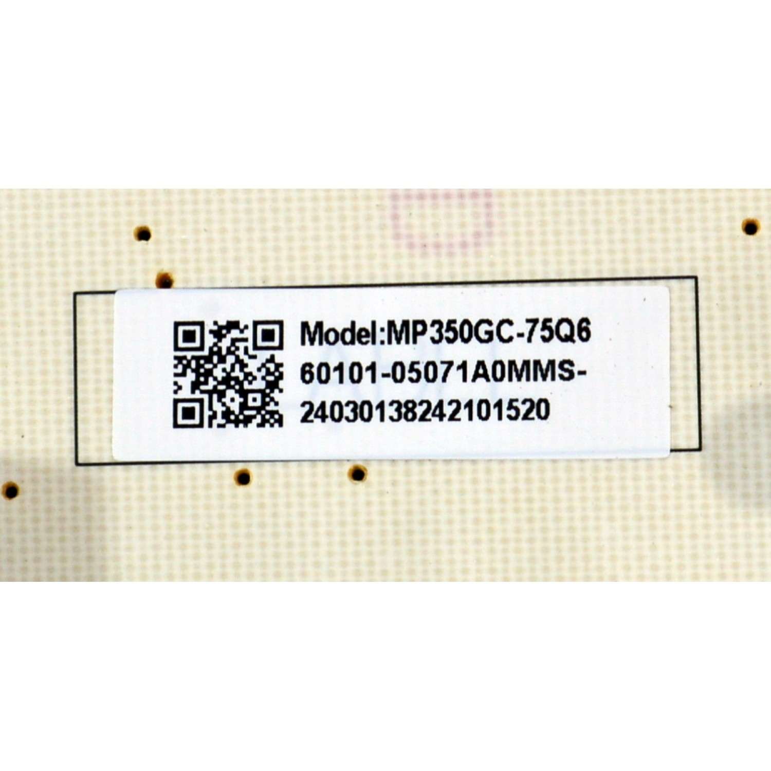 FUENTE DE PODER ORIGINAL PARA TV VIZIO / NUMERO DE PARTE 60101-05071A / MP350GC-75Q6 / MP350GC-V75Q6 / 60101-05071A0MMS / 24030138242101520 / PANEL BOEI750WQ1 / DISPLAY HV750QUB-F92 / MODELO M75Q6X-L4 / M75Q6X-L4 LBSFV9GA - Imagen 2