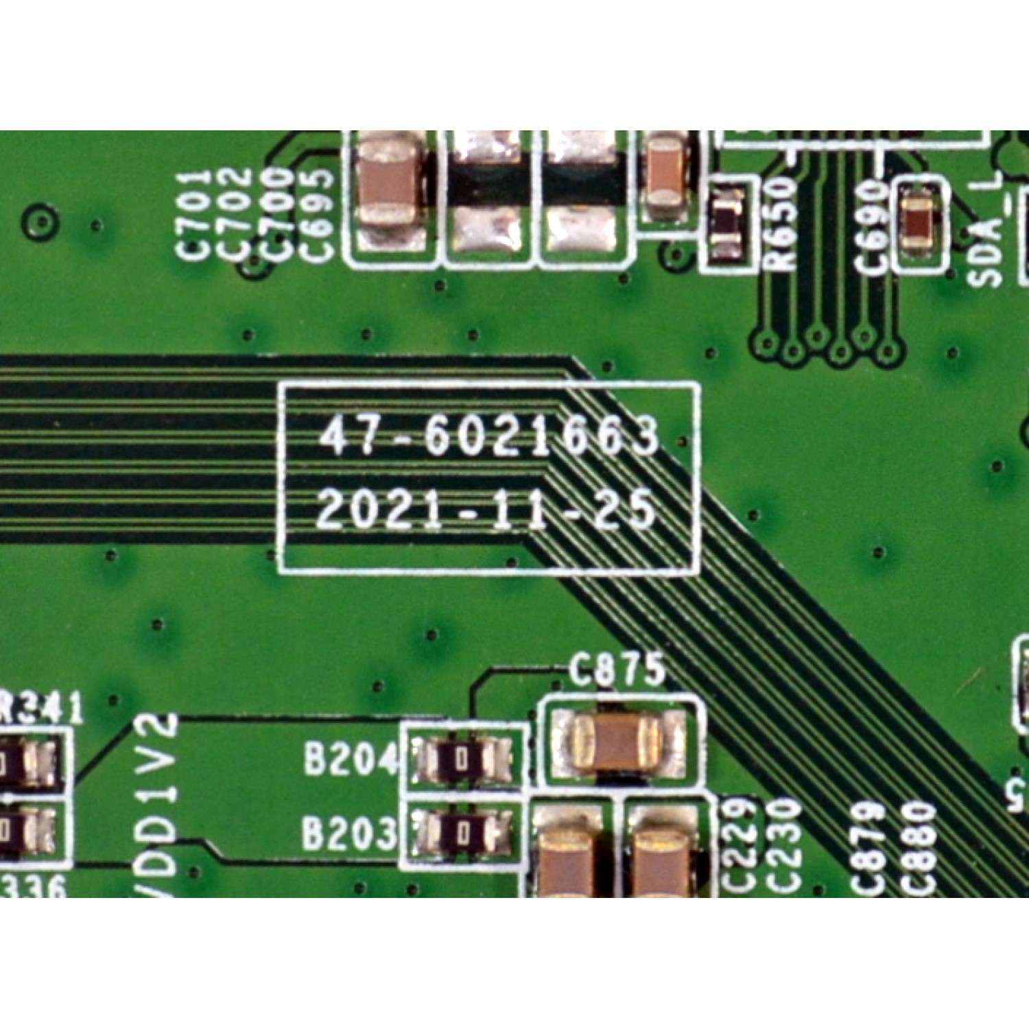 T-CON ORIGINAL PARA TV VIZIO / NUMERO DE PARTE 44-97720050 / 47-6021663 / HV750QUBF92 / 44-9772005O / GY4A4653649 / PANEL BOEI750WQ1 / DISPLAY HV750QUB-F92 / MODELO M75Q6X-L4 / 75PUL7552/F7 - Imagen 2