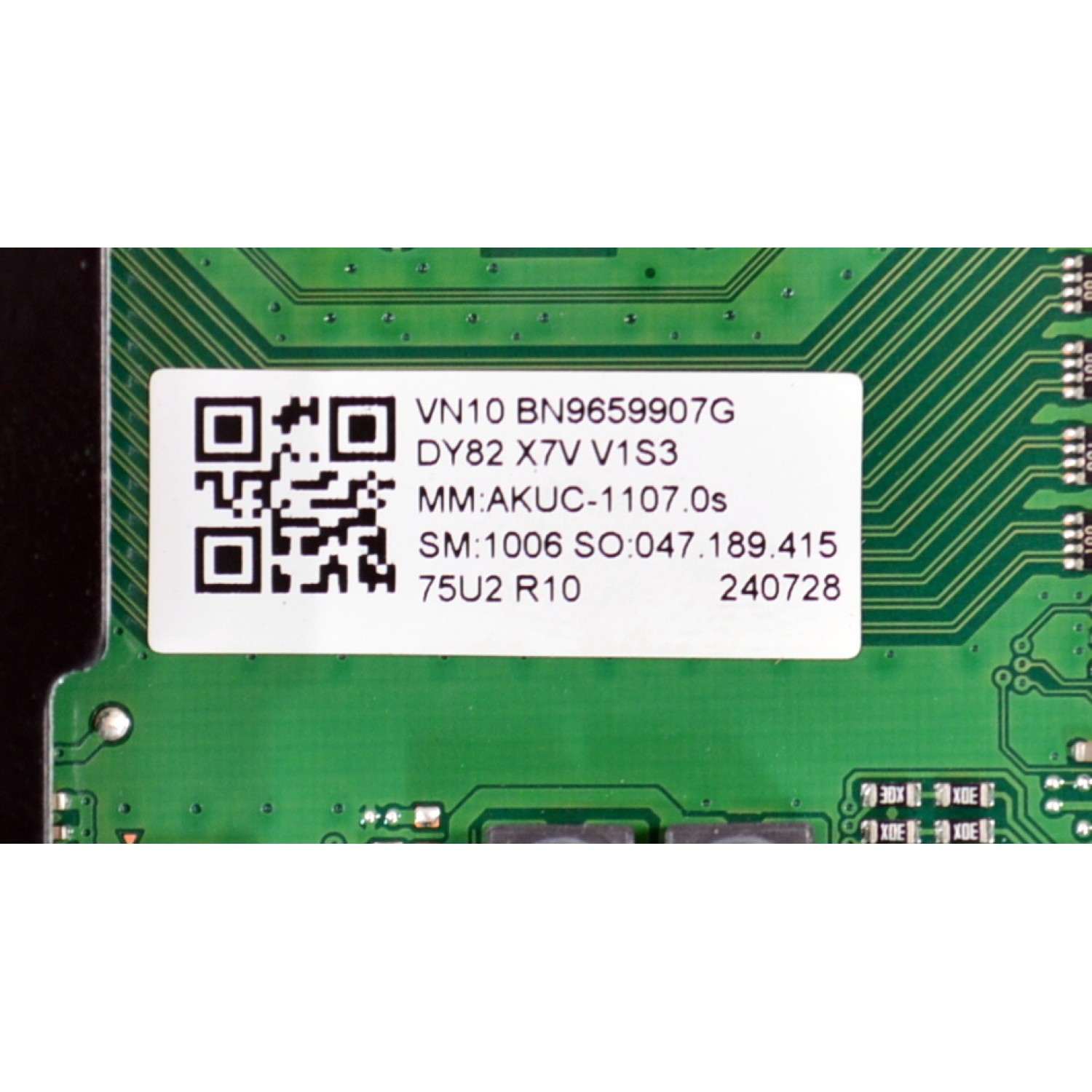 MAIN ORIGINAL PARA TV SAMSUNG 4K UHD / NUMERO DE PARTE BN96-59907G / BN41-03231A / BN41-03231 / KANT_SU2E__DU7000 / BN9659907G / BN96-58586E / BN96-58294A / PANEL CY-BD075HGSV5H / DISPLAY JR745R3HC5K / MODELO UN75DU7200BXZA UH07 - Imagen 5
