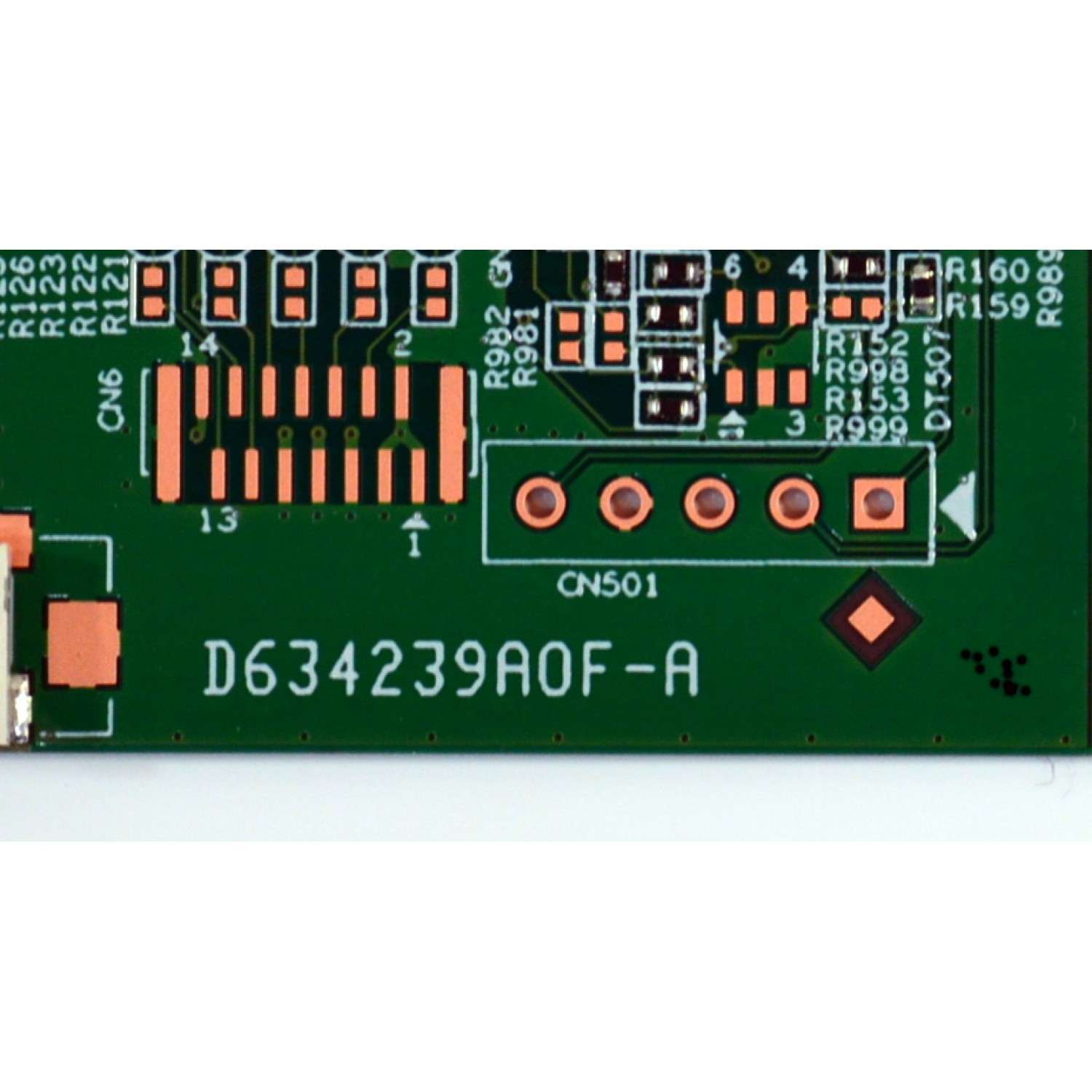 T-CON ORIGINAL PARA TV LG / NUMERO DE PARTE 34291100DM2A / ST9751D01-4-C-1 / D634239A0F-A / 34291100DM2A11 / PANEL LVU980C0DAN / DISPLAY ST9751D01-4 VER.2.2 / MODELO 98UT9000PUA.CUSCKH - Imagen 2