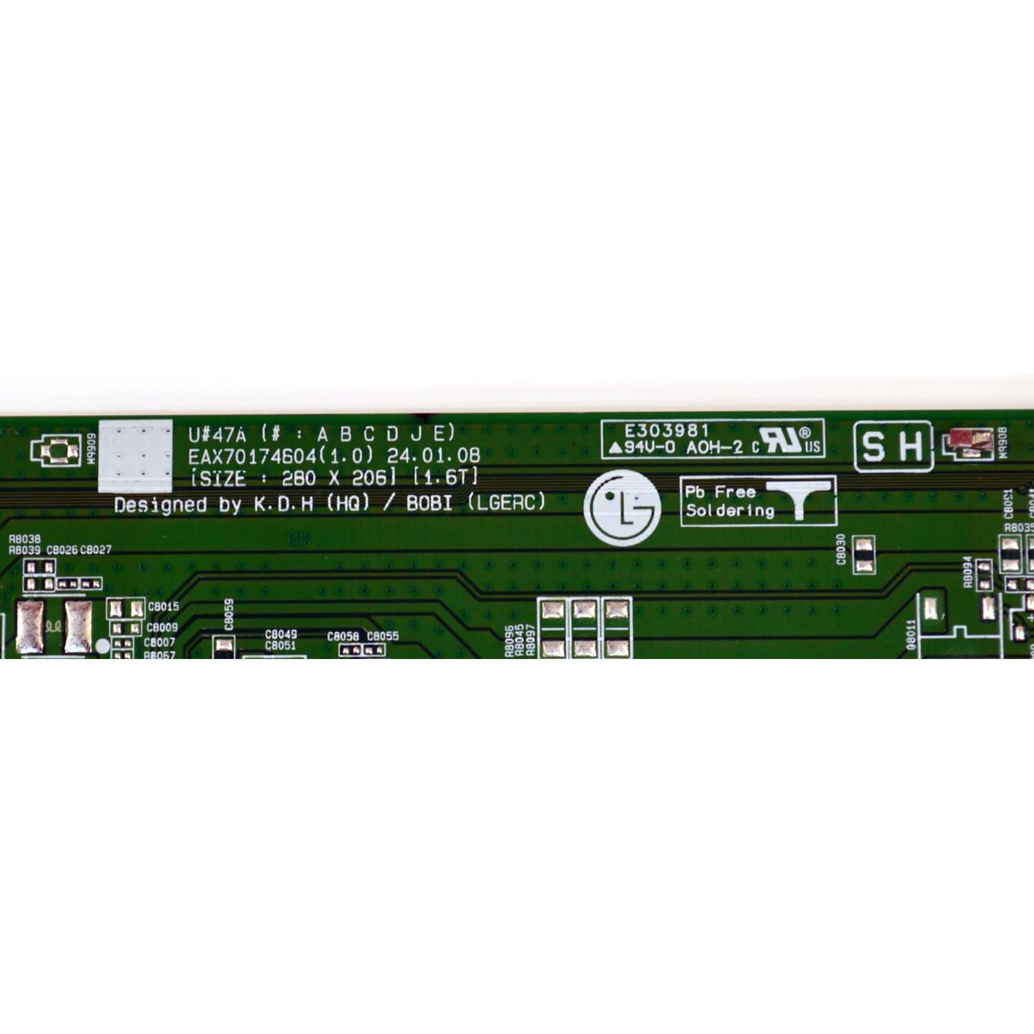 MAIN ORIGINAL PARA TV LG 4K UHD HDR SMART TV / NUMERO DE PARTE 44594001 / EBR44594001 / EAX70174604 / EAX70174604(1.0) / PANEL LVU980C0DAN E0046 / DISPLAY ST9751D01-4 VER.2.2 / ST9751D01-1 / MODELO 98UT9000PUA / 98UT9000PUA.CUSCKH - Imagen 3