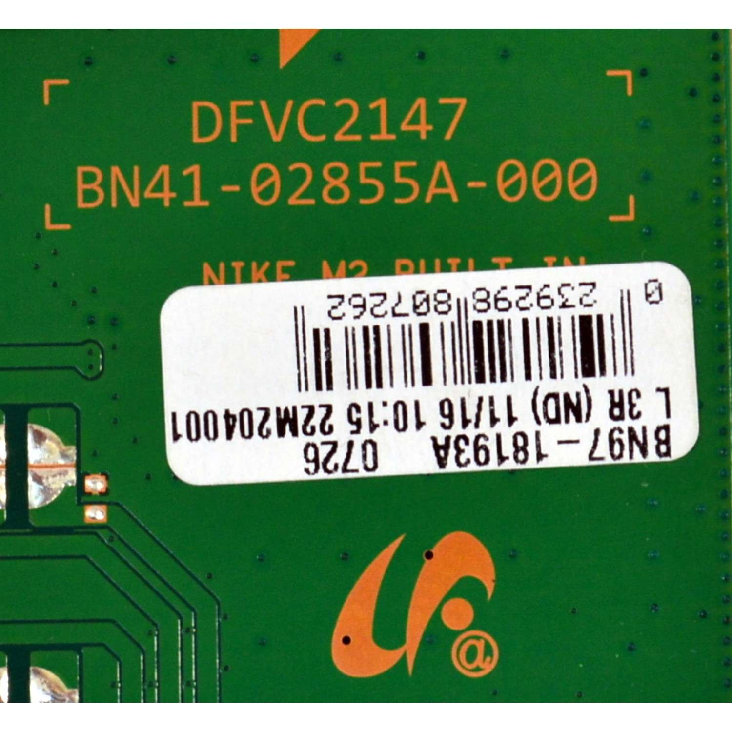 MAIN ORIGINAL PARA TV SAMSUNG / NUMERO DE PARTE BN94-16842S / DFVC2147 / BN41-02855A-000 / BN97-18193A / T058C-780B / BN9416842S / PANEL CY-QA075FGHV7H / DISPLAY ST7461D02-M VER.2.1 / BOARD ST7461D02-6-XL-1 / ST7461D02-6-XM-1 / MODELO QN75Q7DAAFXZA - Imagen 3