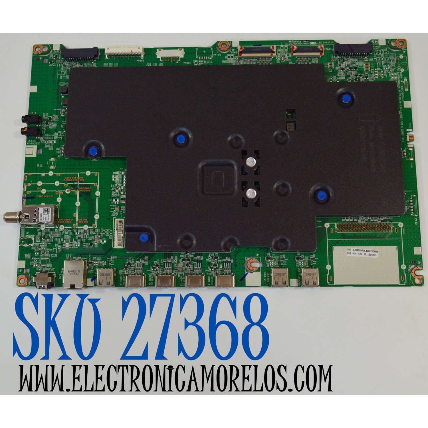 MAIN ORIGINAL PARA TV LG 4K UHD SMAR TV / NUMERO DE PARTE EBT67523303 / EAX70026304 / EAX70026304(1.0) / 67523303 / PANEL LE830AQG (LQ)(B1) / MODELO OLED83G3PUA / OLED83G3PUA.BUSYLJR
