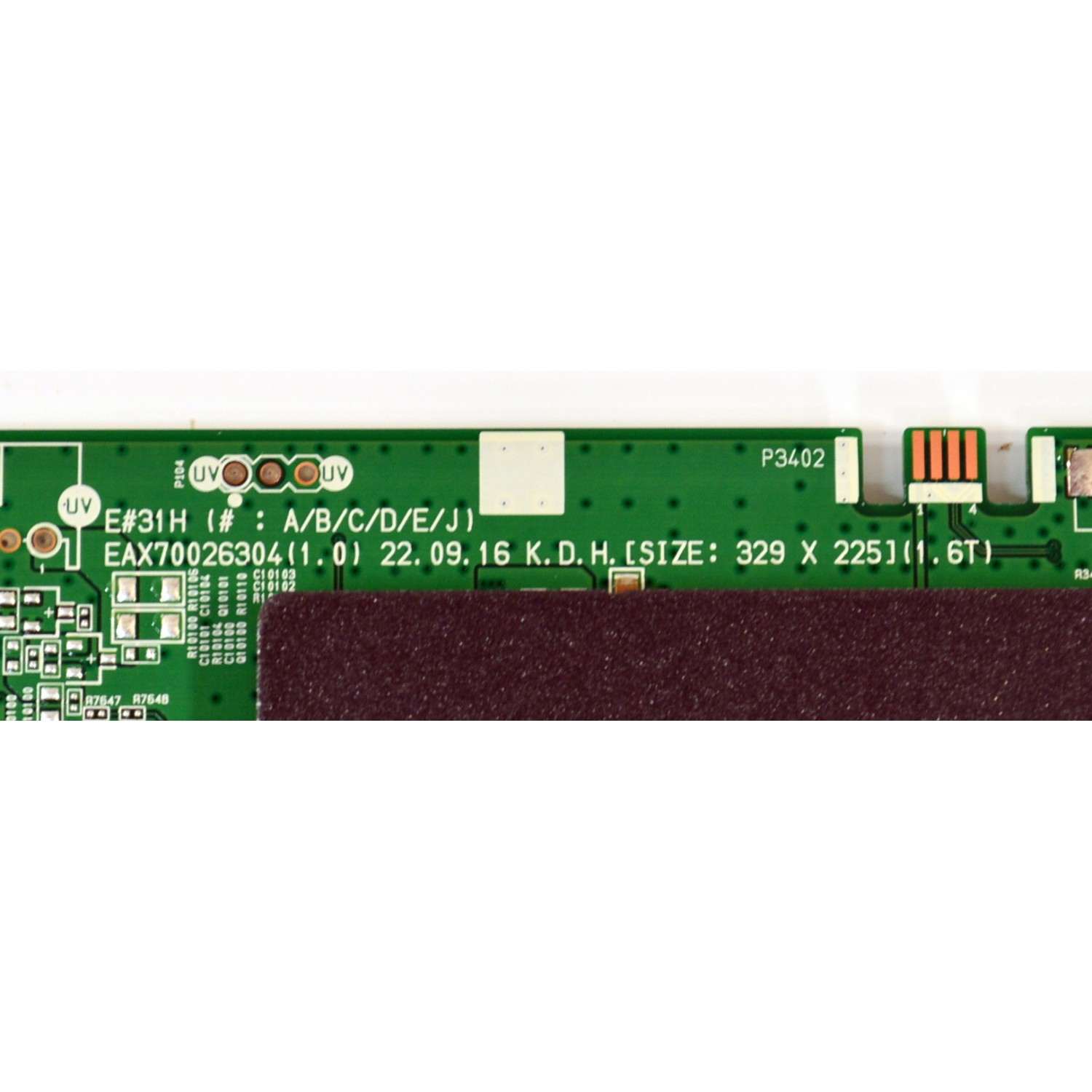 MAIN ORIGINAL PARA TV LG 4K UHD SMAR TV / NUMERO DE PARTE EBT67523303 / EAX70026304 / EAX70026304(1.0) / 67523303 / PANEL LE830AQG (LQ)(B1) / MODELO OLED83G3PUA / OLED83G3PUA.BUSYLJR - Imagen 4
