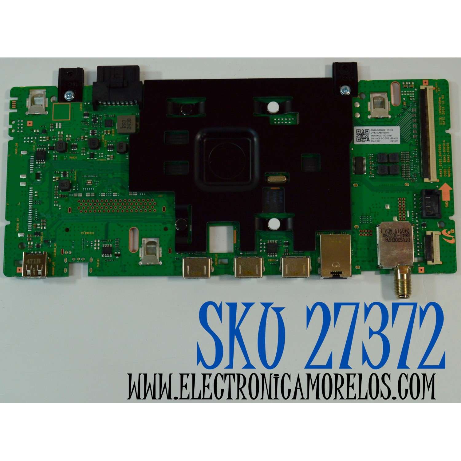 MAIN ORIGINAL PARA TV SAMSUNG 4K UHD HDR / NUMERO DE PARTE BN96-58680X / BN41-03231A / BN9658680X / BN96-58587A / BN96-58297A / PANEL CY-BD085HGAV2H / DISPLAY T850QVN04.1 / BOARD 85S14-S19-XL / 85S14-S0P-XC / 85S14-S18-XR / MODELO UN85DU7200DXZA AB01