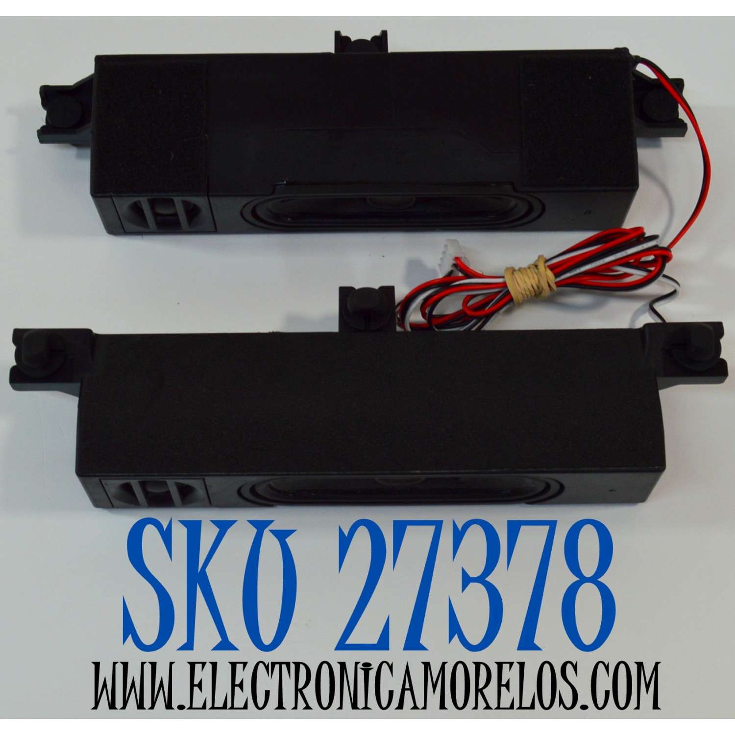 KIT DE BOCINAS ORIGINAL PARA TV VIZIO 2 PIEZAS / NUMERO DE PARTE MTC65B0 / 6Ω / 12W / MODELO V4K65M-0810 / V4K50M-0810 / 100012586 55"