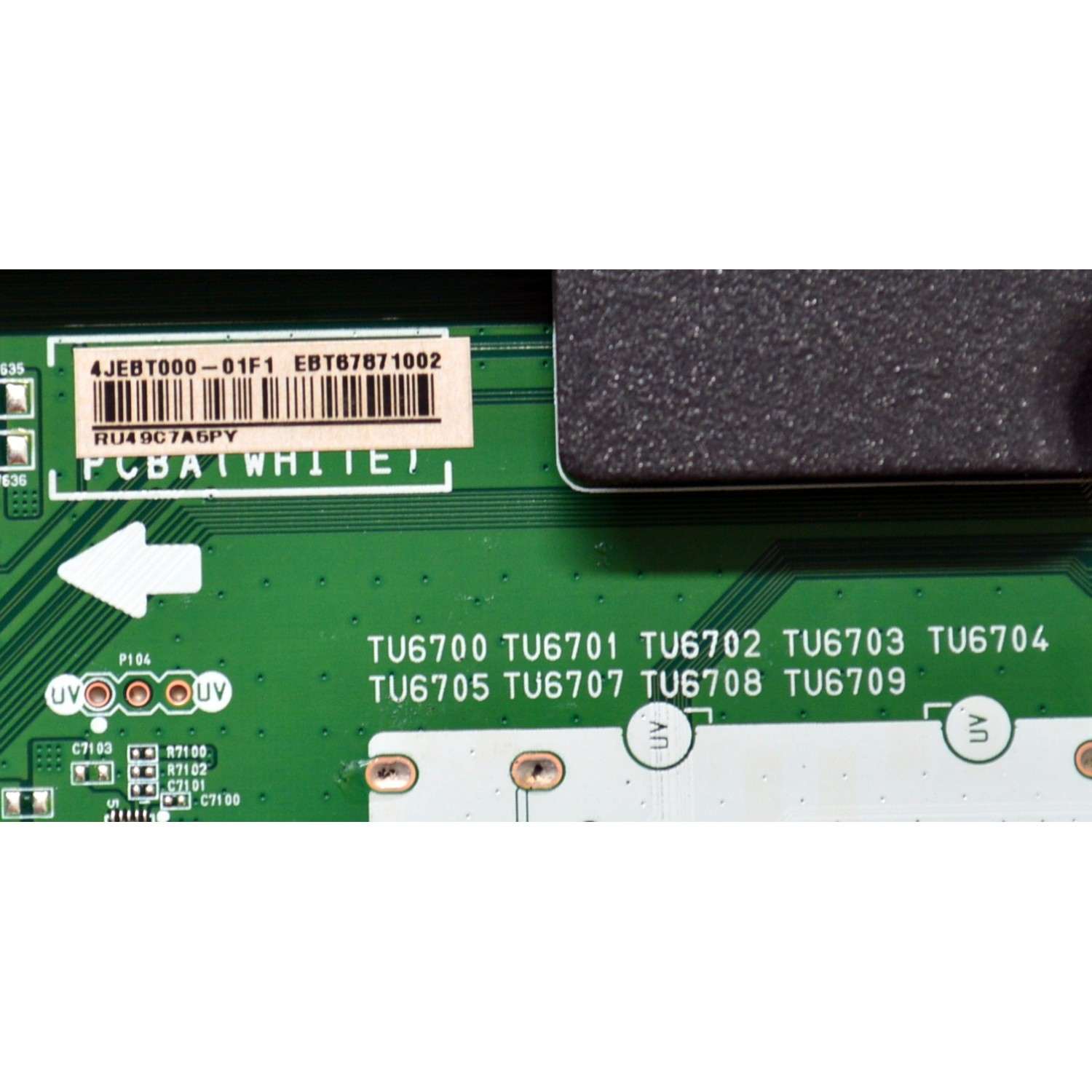 MAIN ORIGINAL PARA TV LG / NUMERO DE PARTE EBT67871002 / EAX70015407 / EAX70015407(1.0) / 67871002 / TU6700 / TU6701 / TU6702 / TU6703 / TU6704 / TU6705 / TU6707 / TU6708 / TU6709 / PANEL LE830AQU (ES)(B2) / MODELO OLED83C4AUA / OLED83C4AUA.BUSYLJR - Imagen 3