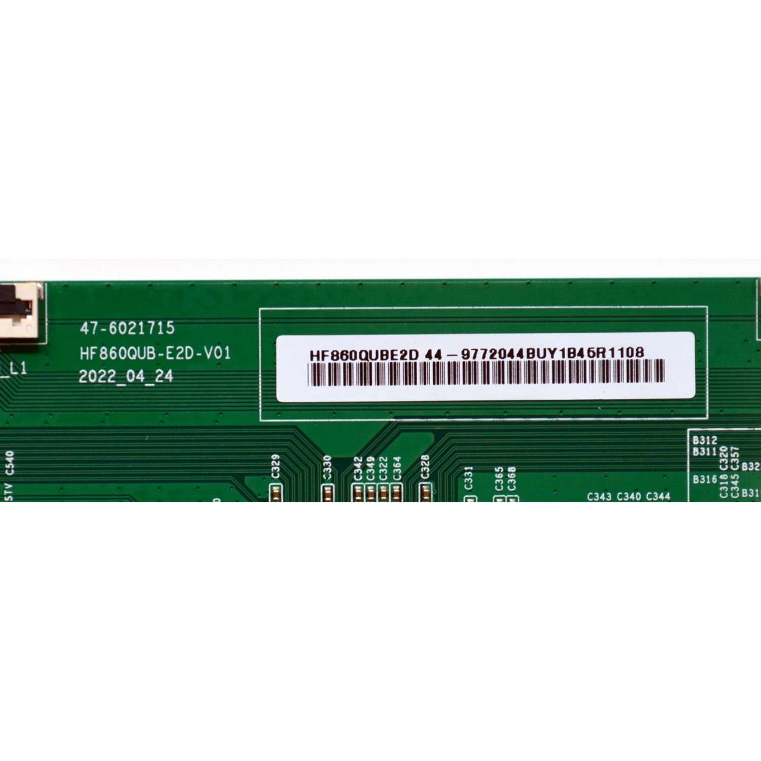 T-CON ORIGINAL PARA TV LG / NUMERO DE PARTE 44-9772044B / 47-6021715 / HF860QUB-E2D-V01 / 44-9772044BUY1B45R / HF860QUBE2D / DISPLAY HF860QUB-E2D / PANEL NC860QQD / BORAD HF860QUB-E2D_R1_V01 / HF860QUB-E2D_L1_V01 / MODELO 86QNED90TAA.BUSFLJR - Imagen 2