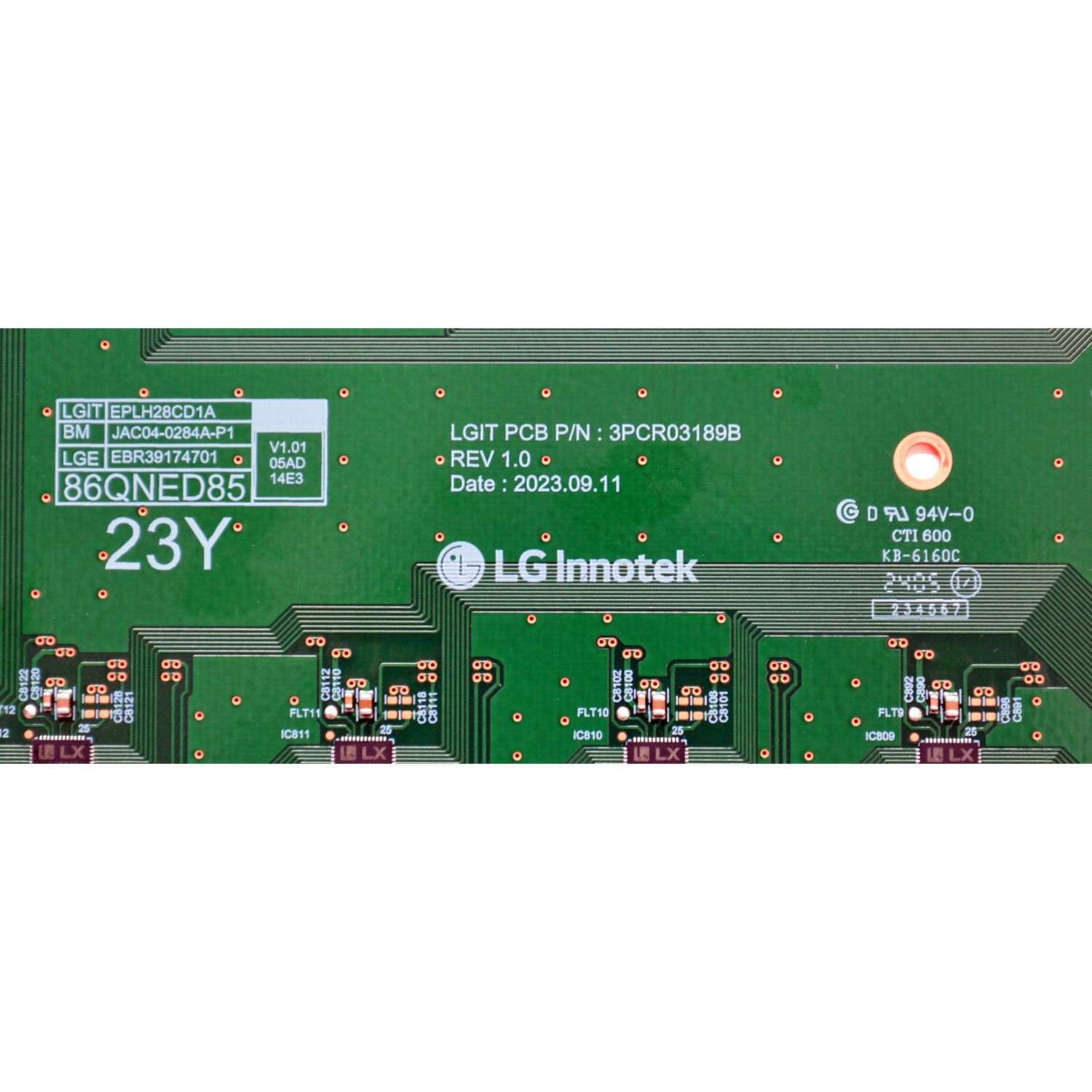 LED DRIVER ORIGINAL PARA TV LG / NUMERO DE PARTE EBR39174702 / 3PCR03189B / EPLH28CE1A / JAC04-0290A-P1 / 86QNED90 / PANEL NC860QQD-VBMH5 / DISPLAY HF860QUB-E2D / MODELO 86QNED90TAA / 86QNED90TAA.BUSFLJR - Imagen 3