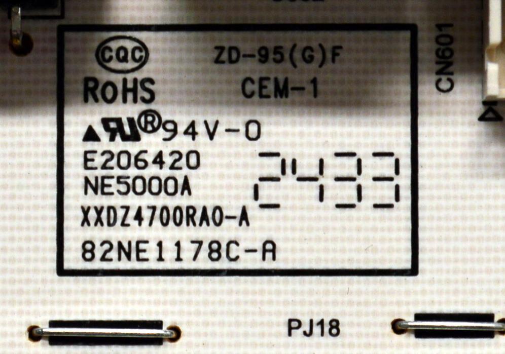 FUENTE DE PODER ORIGINAL PARA TV JVC / ONN /  NUMERO DE PARTE 9012-112174 / K-P238-C01 / 9012-112174-23802041 / NE5000A / XXDZ4700RA0-A / 82NE1178C-A / PANEL K750WDJ1 / HV750QUB-F91 / MODELO SI75URF / ONR75J1U-MX - Imagen 3