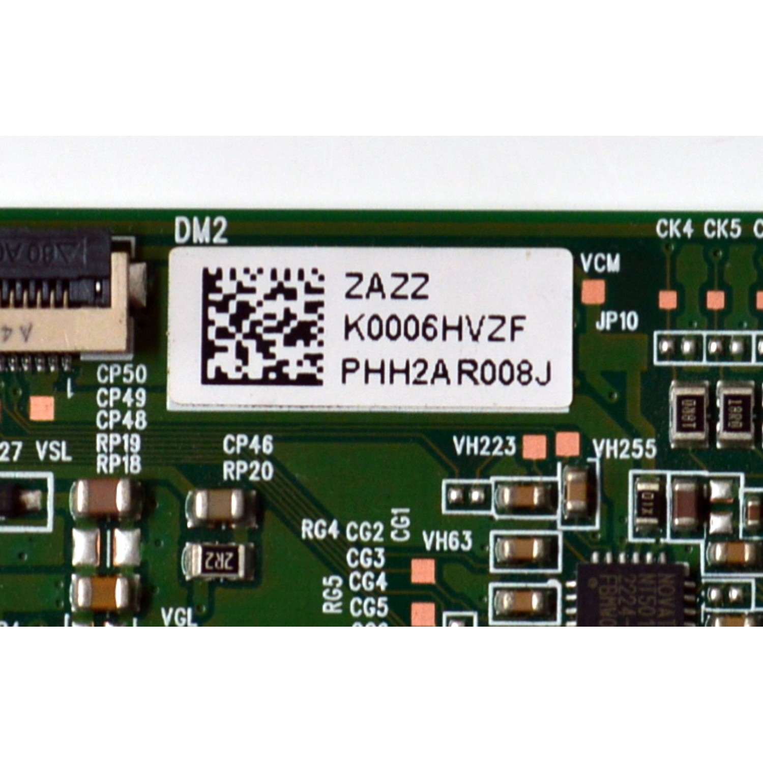 T-CON ORIGINAL PARA TV SHARP / NUMERO DE PARTE K0006HVZF / 167003945A / BG0004200 / ZAZZ / PHH2A R008J / PANEL K650WDF / DISPLAY JR645R3HA3L / MODELO 4P-B65EJ2U - Imagen 3