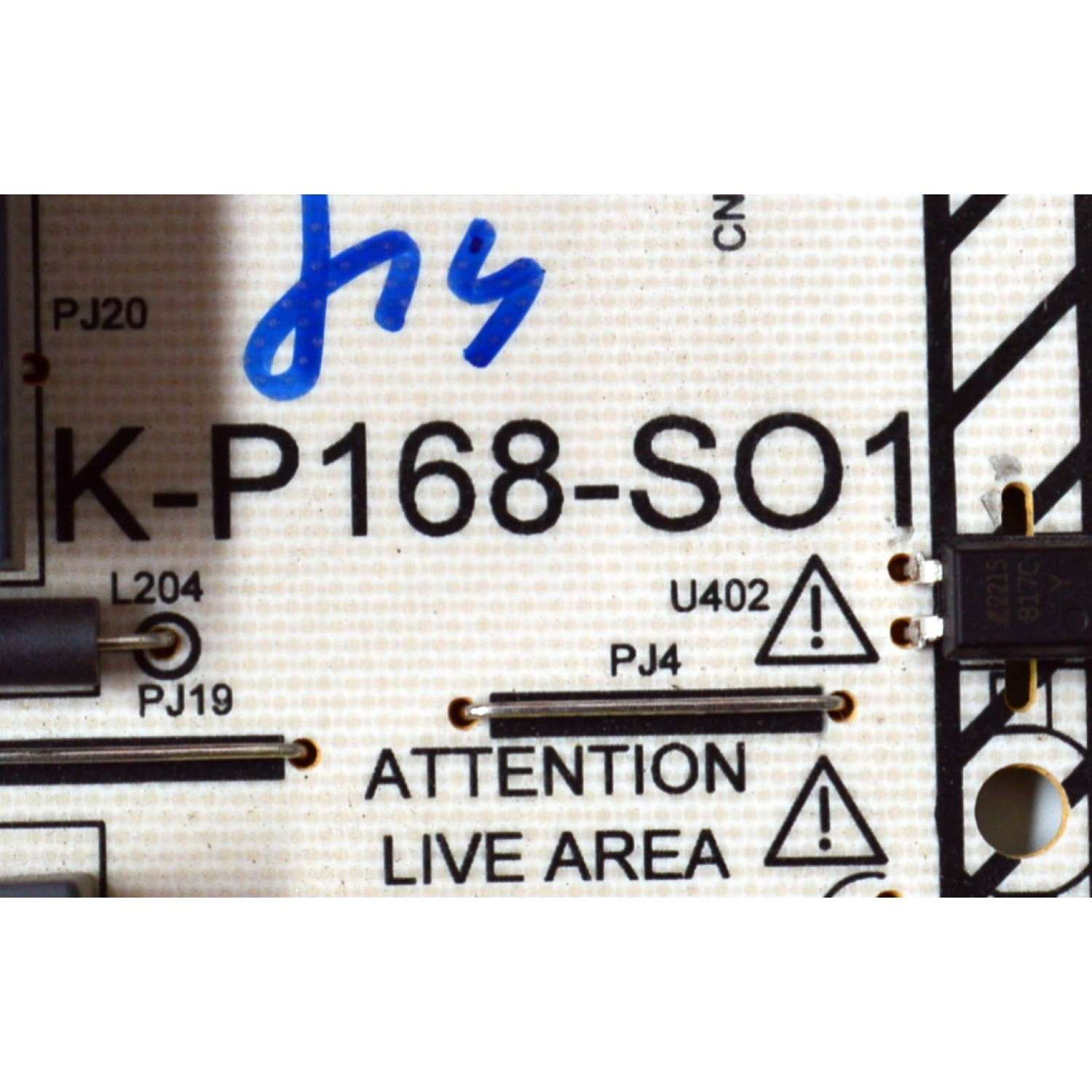 FUENTE DE PODER ORIGINAL PARA TV SHARP / NUMERO DE PARTE 9012-112160-16802014-S / K-P168-SO1 / P0Q22090572-00802 / PANEL K650WDF / DISPLAY JR645R3HA3L / MODELO 4P-B65EJ2U - Imagen 2