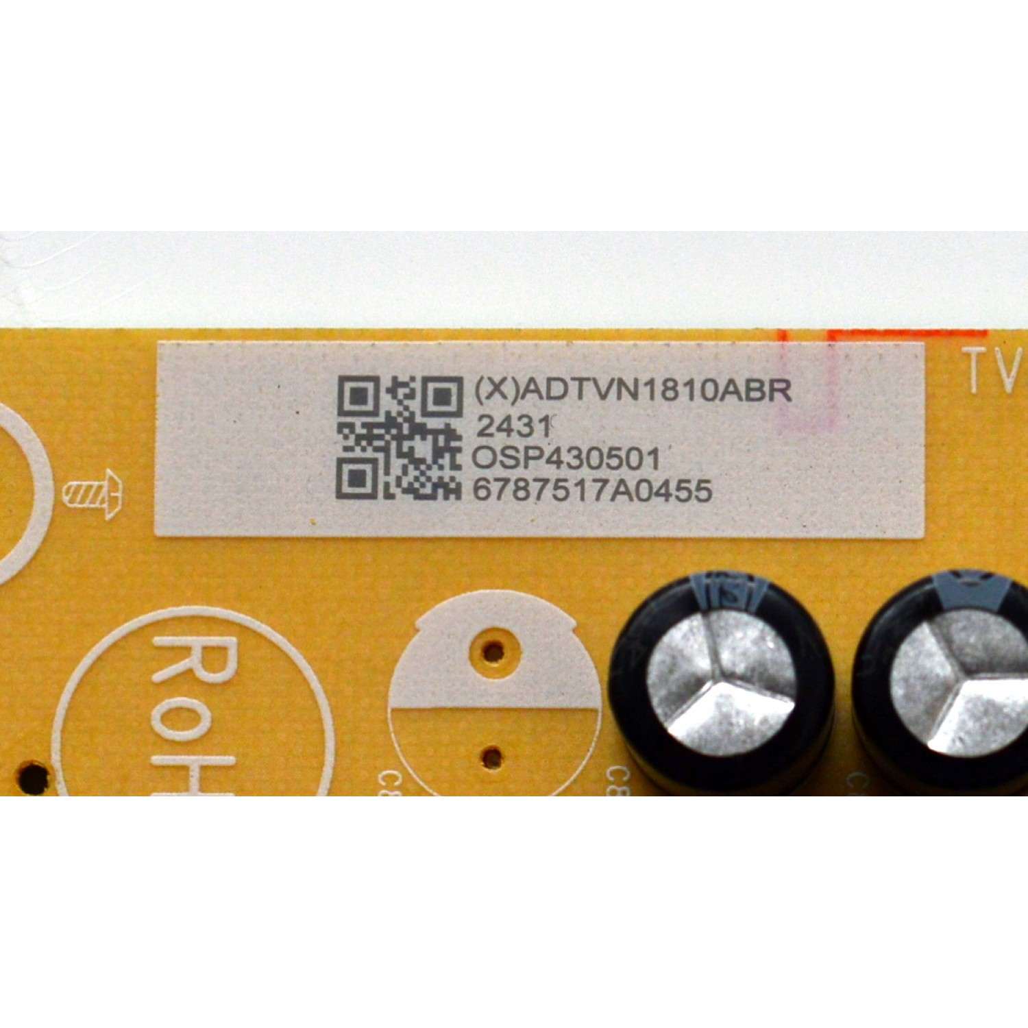 FUENTE DE PODER ORIGINAL PARA TV VIZIO / NUMERO DE PARTE ADTVN1810ABR / 715GD507-P02-000-B03S / (X)ADTVN1810ABR / OSP430501 / 6787517A0455 / PANEL TPT430WR-QVN03.U / DISPLAY T430QVN03.T / MODELO VQD43M-0801 / VQD43M-0801 LTPWV5HA - Imagen 3