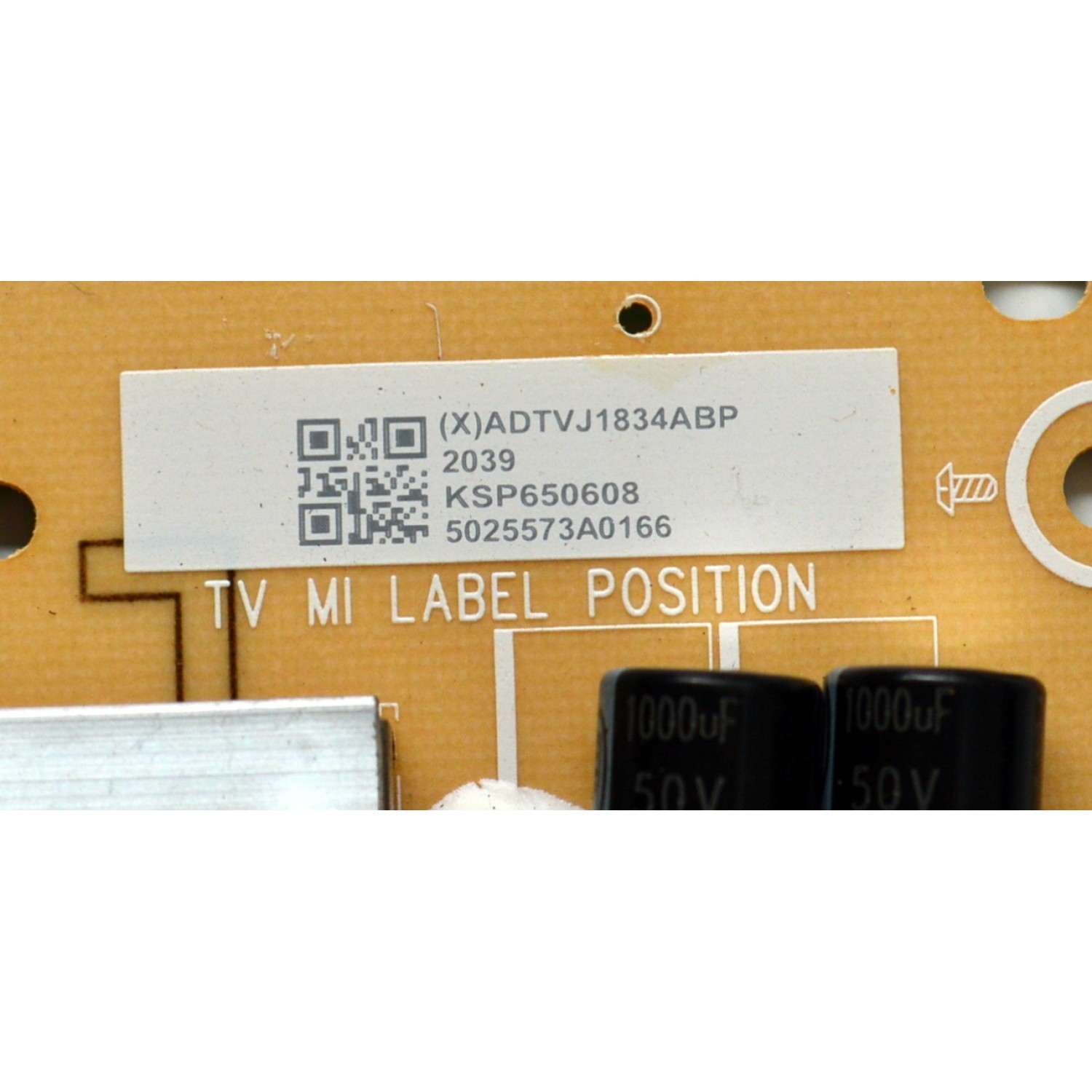 FUENTE DE PODER ORIGINAL PARA TV VIZIO / NUMERO DE PARTE ADTVJ1834ABP / 715GA650-P01-000-003S / (X)ADTVJ1834ABP / KSP650608 / 5025573A0166 / A2009450092 / PANEL T650QVF09.4 / DISPLAY T650QVN07.2 / MODELO P65QX-H1 - Imagen 4