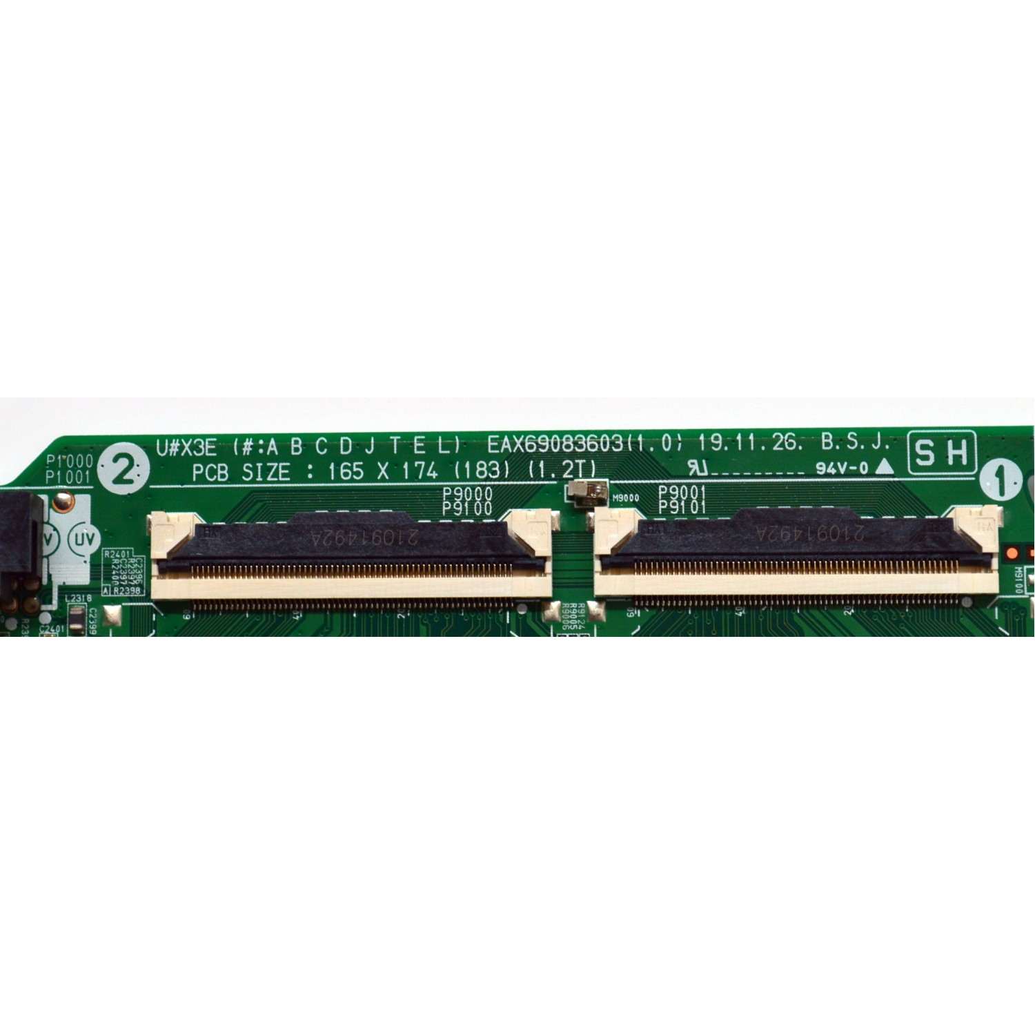 MAIN ORIGINAL PARA TV LG 4K UHD SMART TV / NUMERO DE PARTE EBT66433307 / EAX69083603 / EAX69083603(1.0) / 66433307 / 66323701 / 32863601 / PANEL NC650DQG-AAHX1 / DISPLAY LC650DQJ (SM)(A1) / MODELO 65UN6955ZUF / 65UN6955ZUF.AUSWLKR - Imagen 4