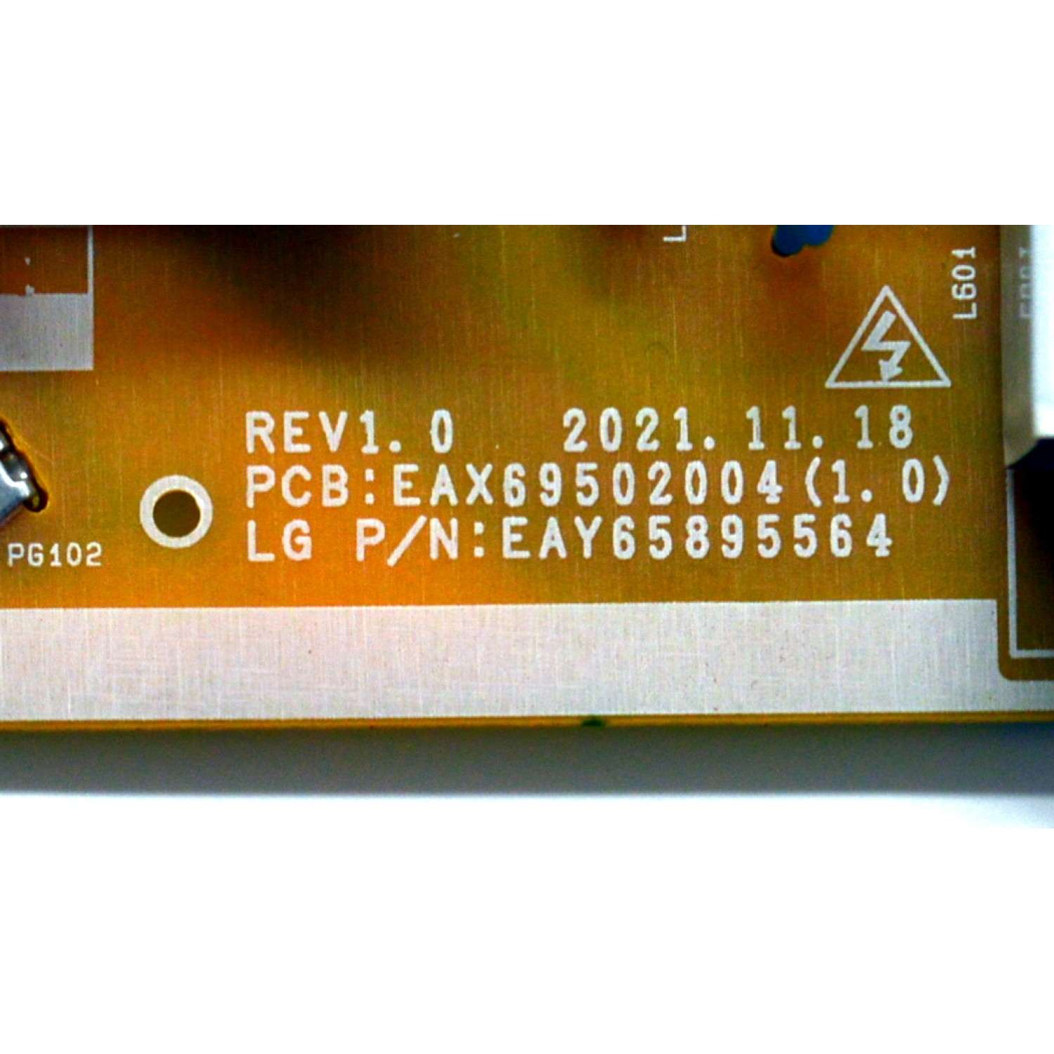 FUENTE DE PODER ORIGINAL PARA TV LG / NUMERO DE PARTE EAY65895564 / EAX69502004 / EAX69502004(1.0) / LGP50NT-21U1 / 65895564 / PANEL NC500TQG-VHKH1/ NC500TQG-VXKP3/ DISPLAY PT500GT02-5 VER.1.0 / BOARD PT500GT02-5-XR-3 / PT500GT02-5-XL-3 / MODELO 50UN343H0UA.BUSULJM/50NANO80TSA / 50NANO80TSA.BWMJLJM - Imagen 2