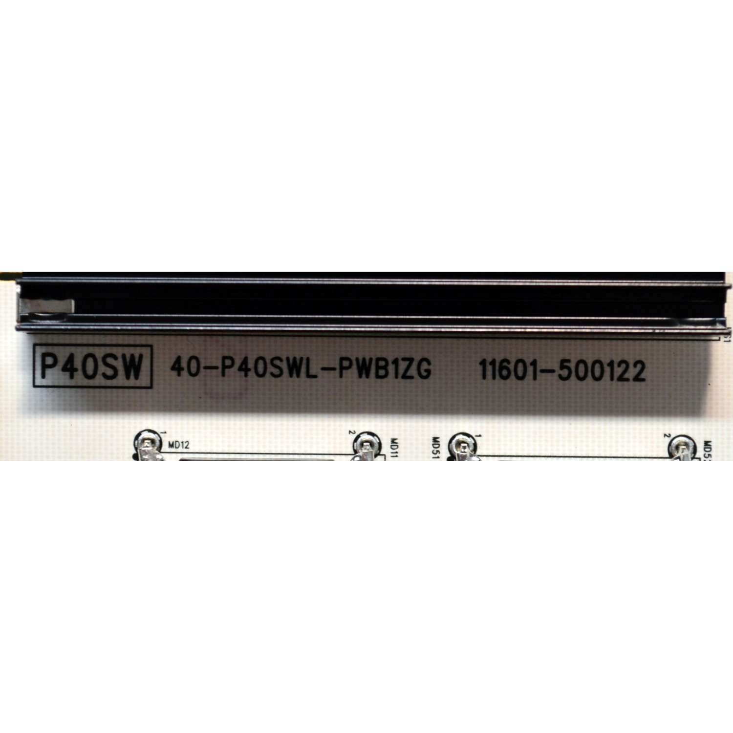 FUENTE DE PODER ORIGINAL PARA TV TCL / NUMERO DE PARTE 30805-000419 / 40-P40SWL-PWB1ZG / 11601-500122 / P40SW / 20372495 / DISPLAY ST7461D05-3 VER.2.1 / MODELO 75QM751G - Imagen 2