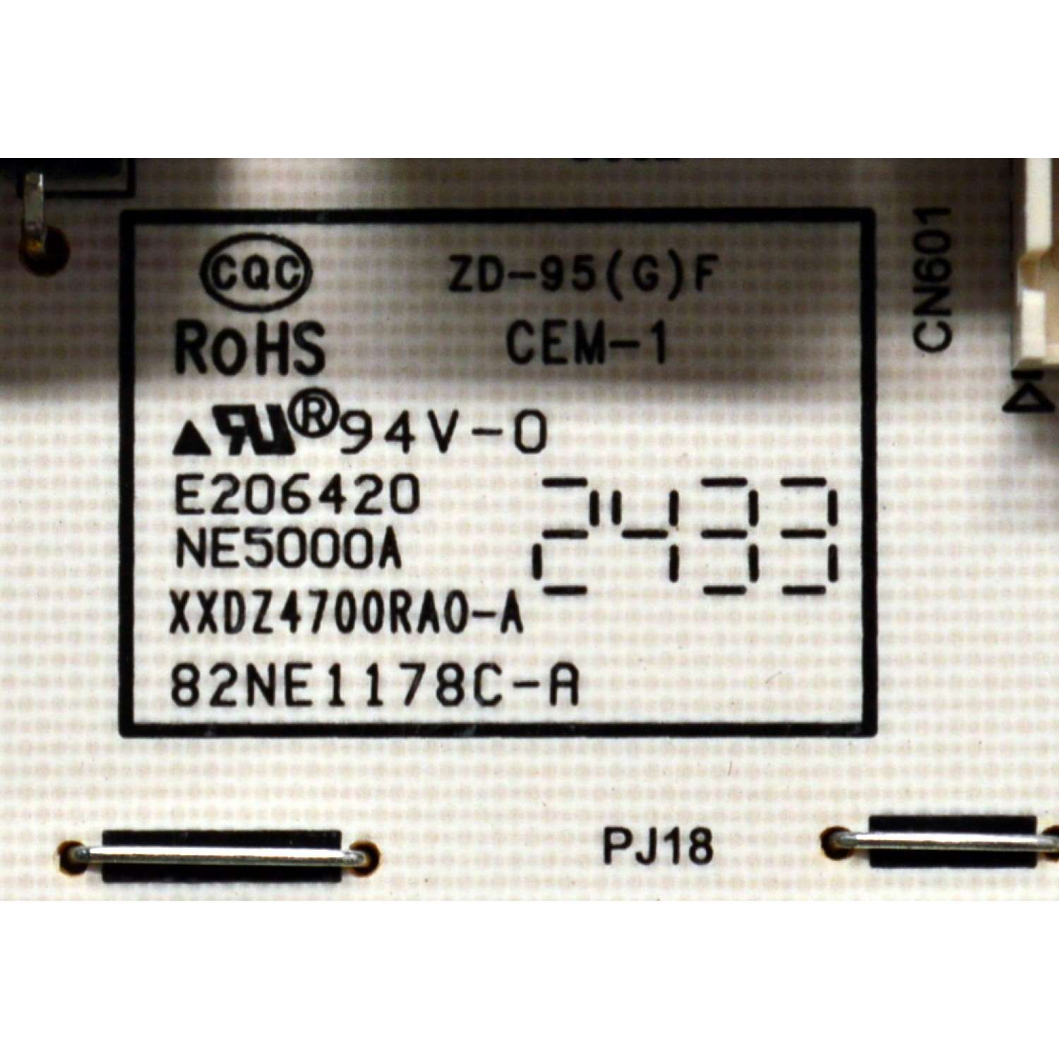 FUENTE DE PODER ORIGINAL PARA TV JVC / ONN /  NUMERO DE PARTE 9012-112174 / K-P238-C01 / 9012-112174-23802041 / NE5000A / XXDZ4700RA0-A / 82NE1178C-A / PANEL K750WDJ1 / HV750QUB-F91 / MODELO SI75URF / ONR75J1U-MX - Imagen 3