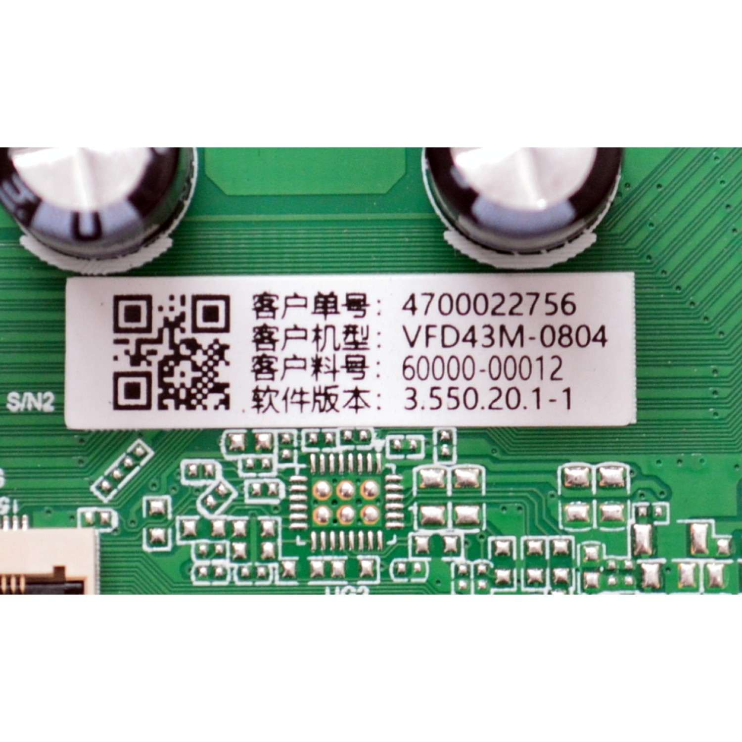 MAIN FUENTE COMBO ORIGINAL PARA TV VIZIO FULL HD / NUMERO DE PARTE 60000-00012 / TPD.MT5583T.PB758 (T) / 4700022759 / 3.550.20.1-1 / U24070119-0A02242 / PANEL BOEI430WU1 / HV430FHB-F91 / MODELO VFD43M-0804 / VFD43M-0804 LBVFU6JA - Imagen 2