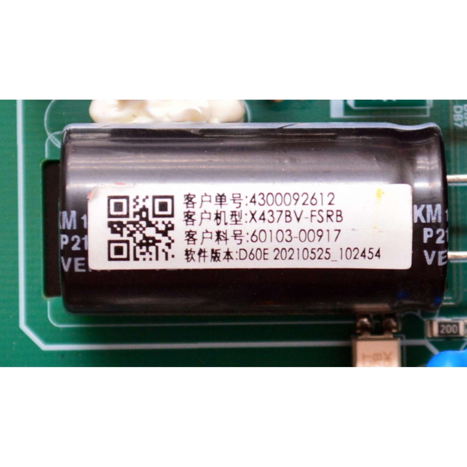 MAIN FUENTE COMBO ORIGINAL PARA TV SCEPTRE / NUMERO DE PARTE 60103-00917 / TP.MS3553.PB802 / 4300092612 / A21043076-0H12345 / PANEL BOEA430WU1 / DISPLAY CC430LV1D VER.02 / MODELO X437BV-FSRD / X437BV-FSRB - Imagen 2