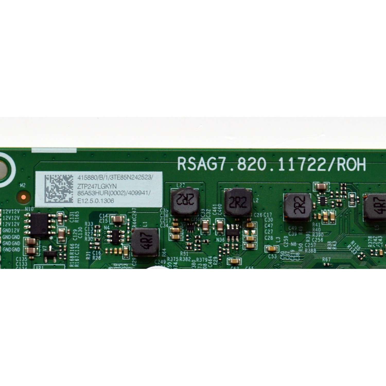 MAIN ORIGINAL PARA TV HISENSE / NUMERO DE PARTE 415880 / RSAG7.820.11722/ROH / 85A53HUR(0002) / 409941 / PANEL HD850H1U51-TAL6B1\ROH / DISPLAY T850QVN03.4 / MODELO 85" - Imagen 3