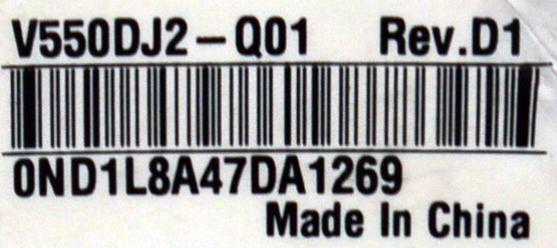 MAIN ORIGINAL PARA TV ROKU SELECT SERIES 4K UHD HDR / NUMERO DE PARTE MT90102-ZC01-01 / 515C90102M05 / M05/5793-04040 / 201014511 / DISPLAY V550DJ2-Q01 REV.D1 / MODELO 55R4AX - Imagen 2
