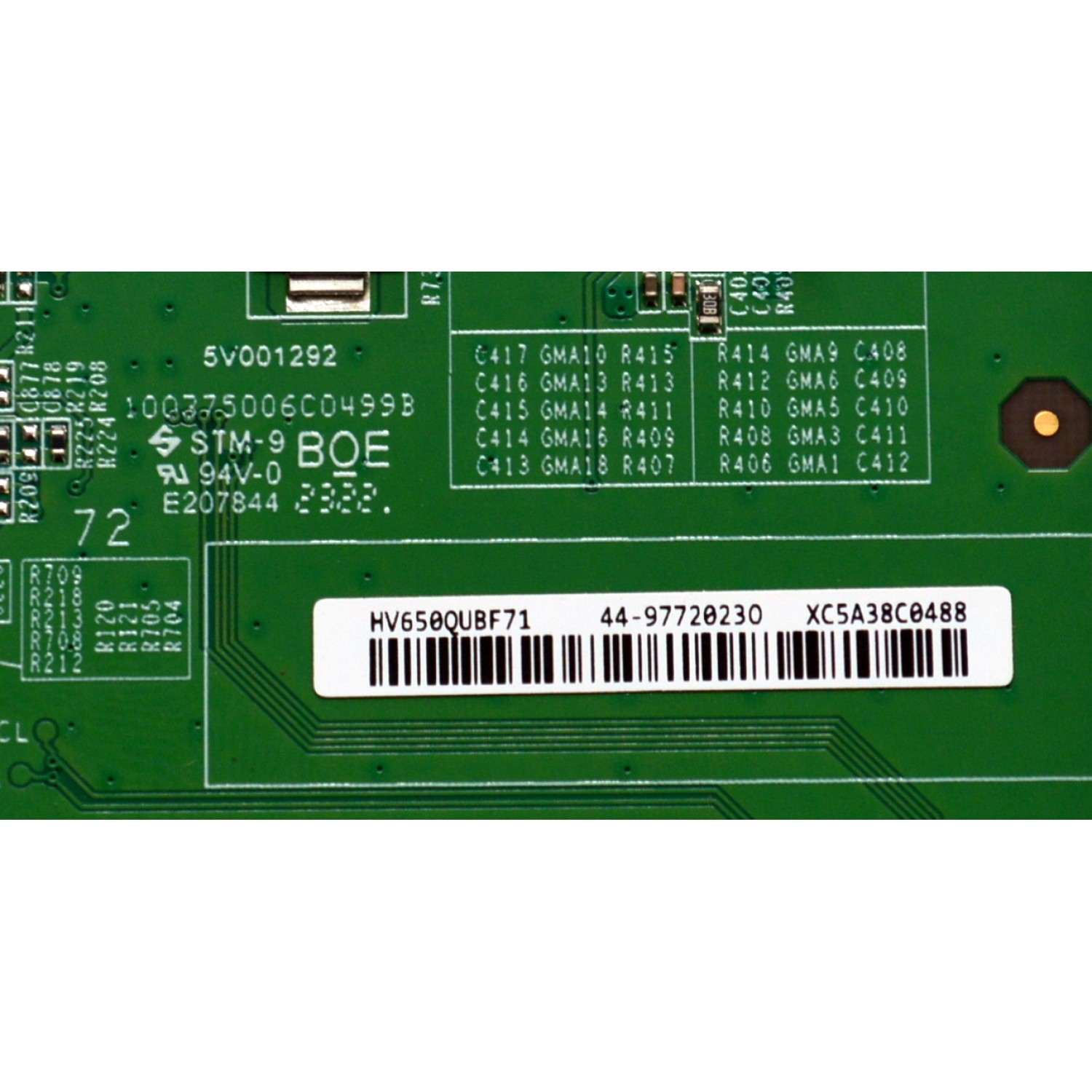 T-CON ORIGINAL PARA TV VIZIO / NUMERO DE PARTE 44-9772023 / HV650QUBF71 / 44-97720230 / 100375006C0499B / 5V001292 / PANEL BOEI650WQ1 / DISPLAY HV650QUB-F71 / MODELO M65Q6-L4 / M65Q6-L4 LBSFR7GZ - Imagen 2