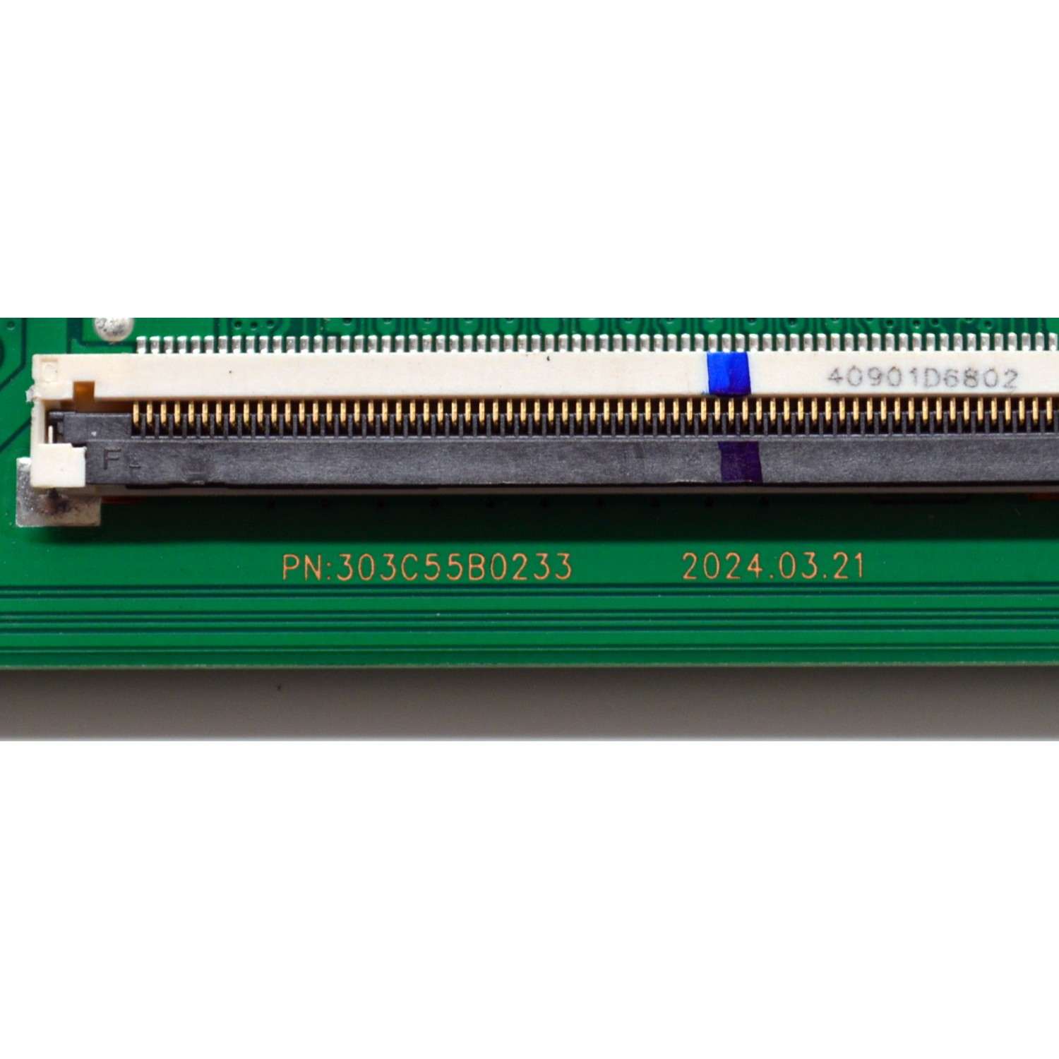 T-CON ORIGINAL PARA TV ONN / NUMERO DE PARTE 513C55B0M82 / TV55B0-ZC26-01(C) / E022M768-A1 / E168066 / 303C55B0233 / M82/1717-14812 / 2010141540 / DISPLAY V850DJ2-Q01 / MODELO 100150805 85" - Imagen 2