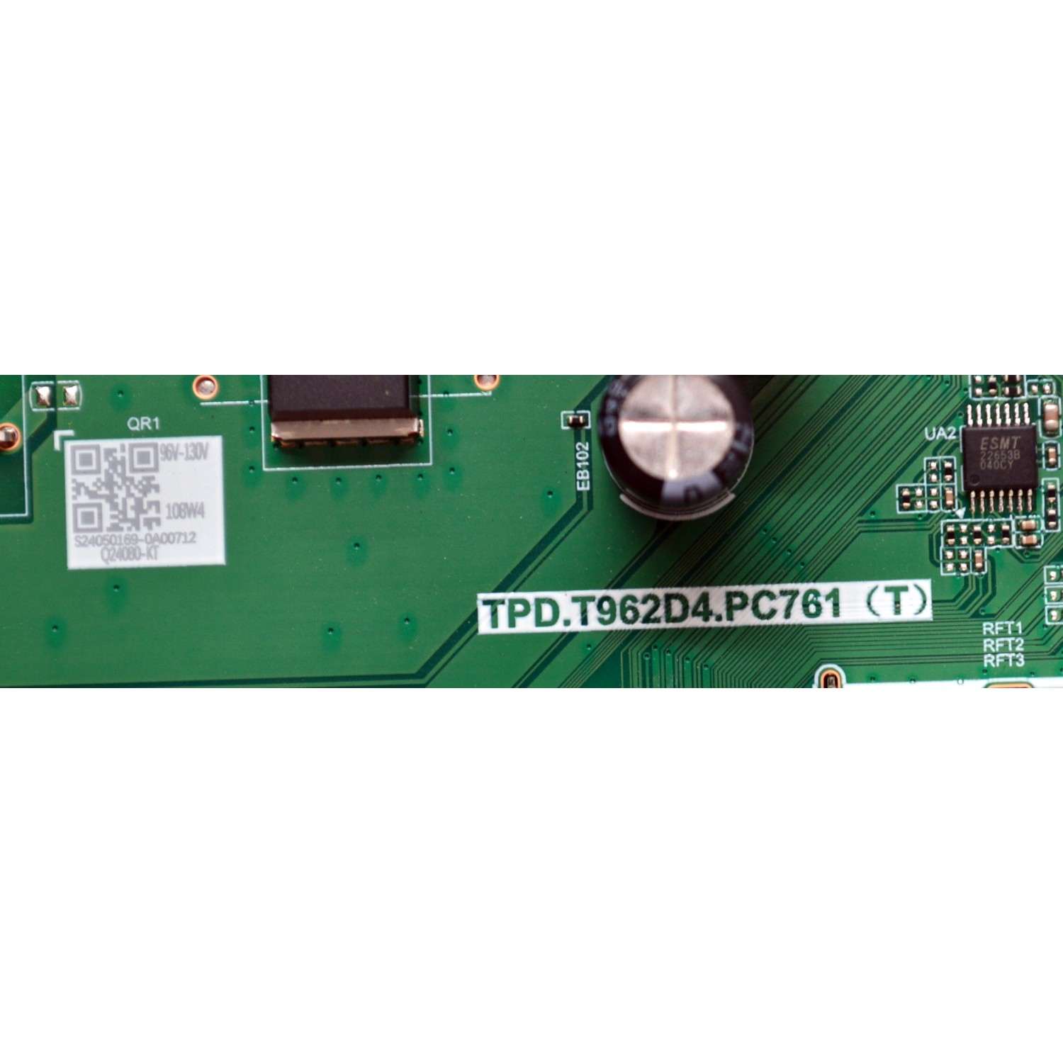 MAIN FUENTE COMBO ORIGINAL PARA TV ELEMENT XUMO TV 4K UHD HDR / NUMERO DE PARTE 9011-240038-WC2010HK / TPD.T962D4.PC761 (T) / CVTE9011ARA0-24613S00452 / S24050169-0A00712 / Q24080-KT / PANEL K430WDJ1 / DISPLAY HV430QUB-F70 / MODELO E550AE43C - Imagen 3