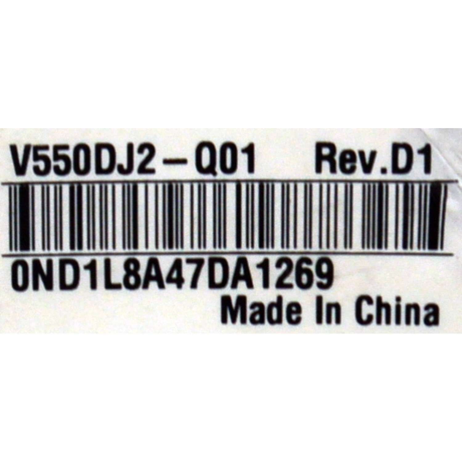 MAIN ORIGINAL PARA TV ROKU SELECT SERIES 4K UHD HDR / NUMERO DE PARTE MT90102-ZC01-01 / 515C90102M05 / M05/5793-04040 / 201014511 / DISPLAY V550DJ2-Q01 REV.D1 / MODELO 55R4AX - Imagen 2