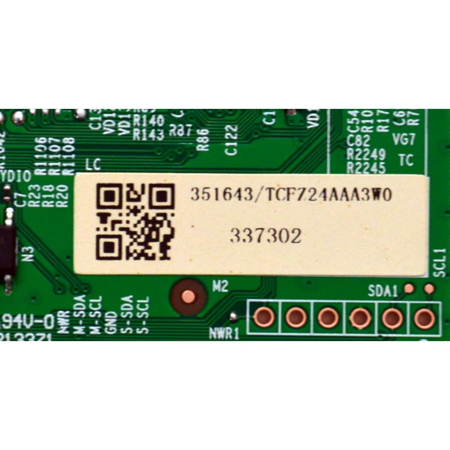 T-CON ORIGINAL PARA TV HISENSE / NUMERO DE PARTE 337302/ RSAG7.820.13222/ROH / 351643 / TCFZ24AAA3W0 / PANEL HD850HIU52-T0LF\ROH / DISPLAY T850QVN03.7 / BOARD 85T14 S18 XR / 85T14 S0P XC / 85T14 S19 XL / MODELO 85QD75N - Imagen 2