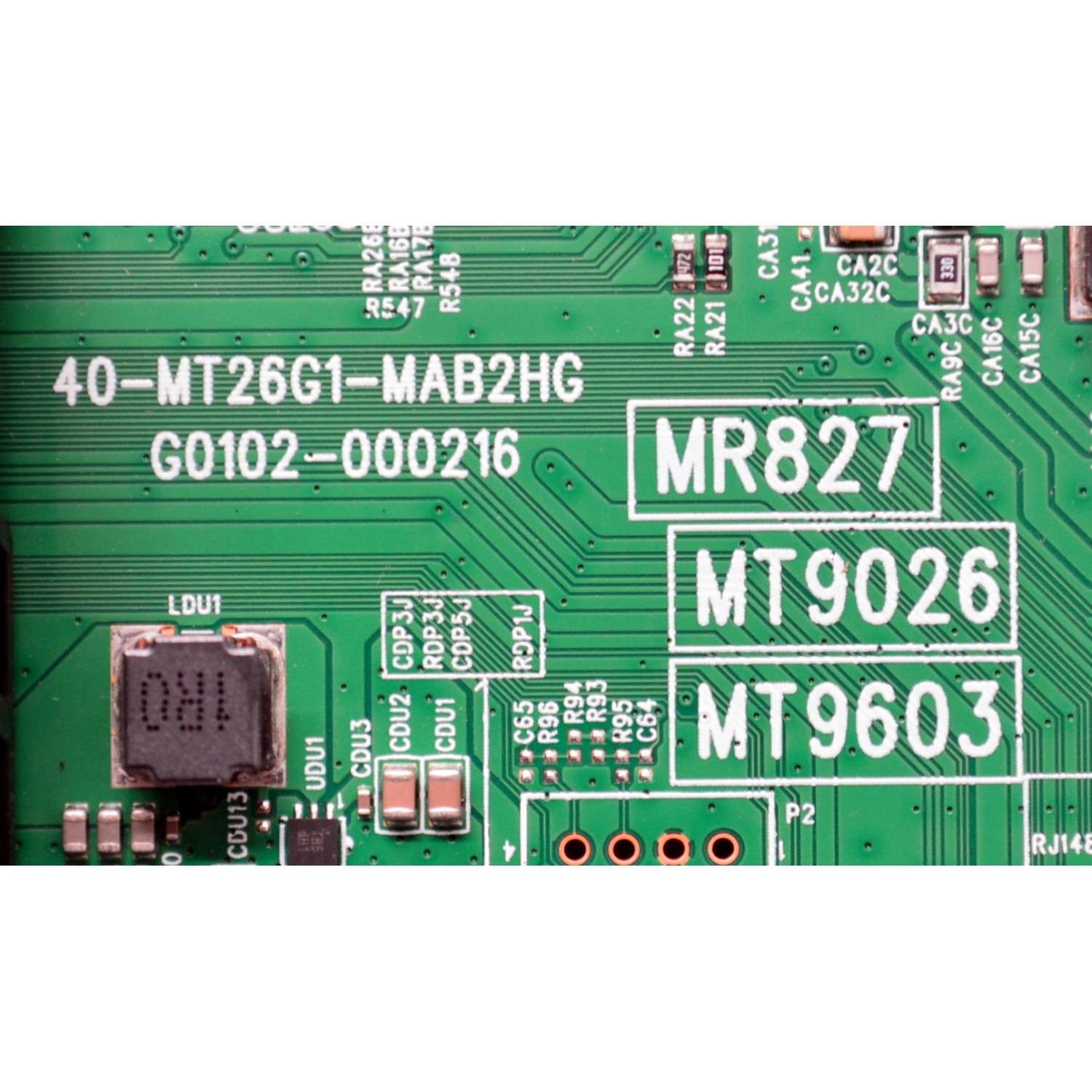 MAIN ORIGINAL PARA TV TCL 4K UHD HDR QLED FIRE TV / NUMERO DE PARTE G0301-000264 / 40-MT26G1-MAB2HG / G0102-000216 / PANEL LVU750NDJL / DISPLAY ST7461D03-2 VER.2.2 /  BOARD CSU07-XRL-1 / CSU07-XLR-1 / CSU07-XLL-1 / CSU07-XRR-1 / MODELO 75Q691F - Imagen 4
