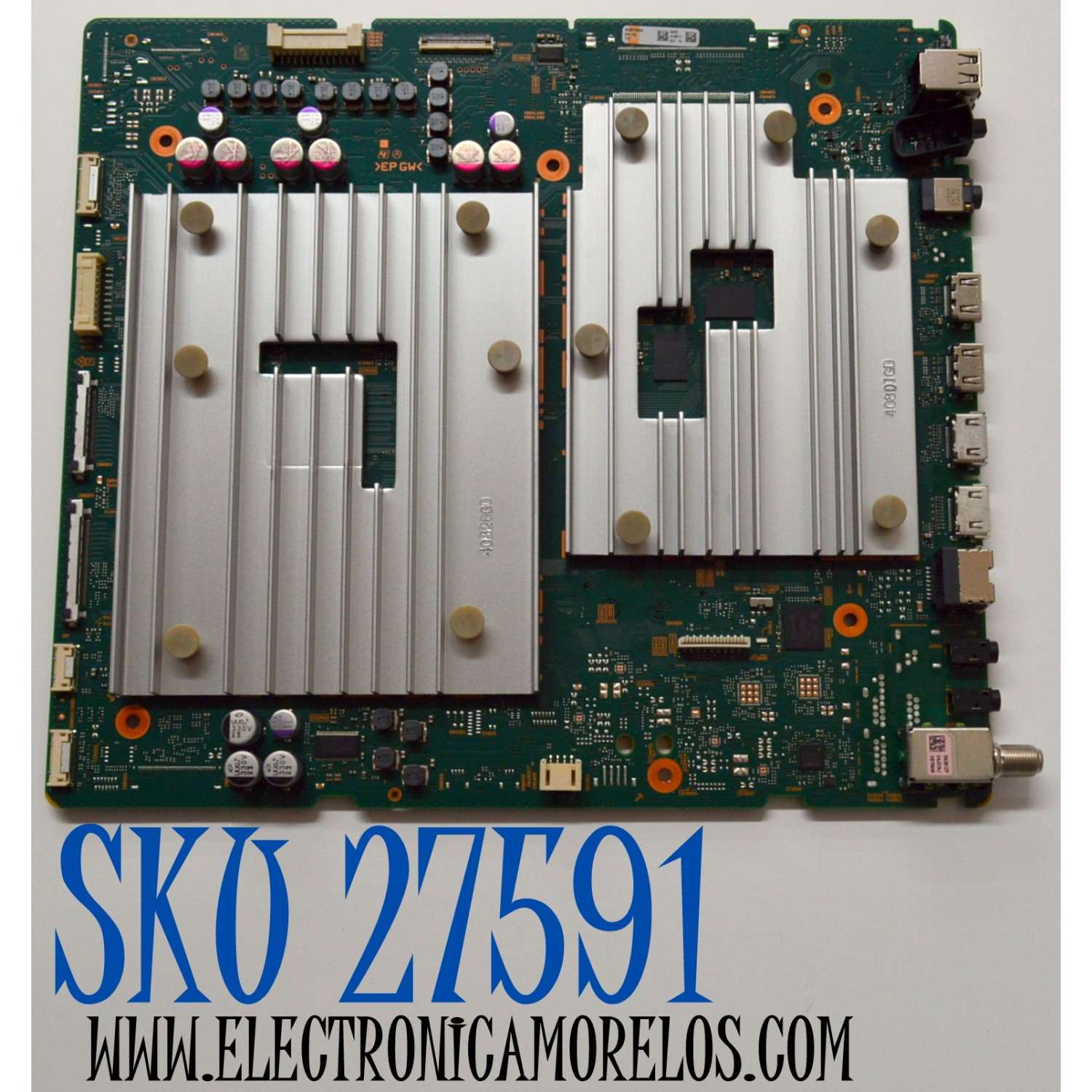 MAIN ORIGINAL PARA TV SONY BRAVIA 4K UHD HDR / NUMERO DE PARTE A5067962A 422 / 101898231 / A-5067-962-A 422 / PANEL YDEO075MDS02 / DISPLAY ST7461D04-D V2.1 / BOARD ST7461D04-6-XR-1 / ST7461D04-6-XL-1 / ST7461D04-6-XM-1 / MODELO K-75XR90C / K75XR90C